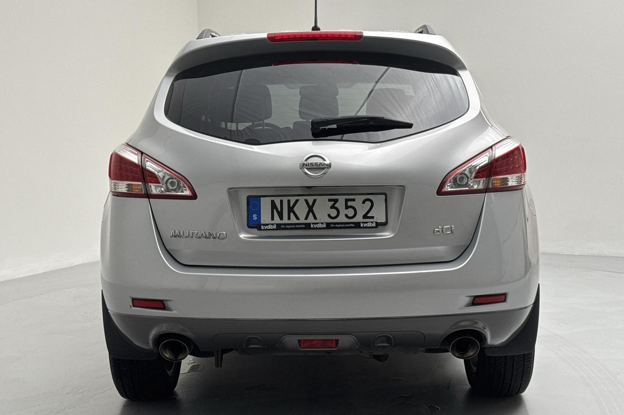 Nissan Murano II 2.5 dCi (190hk) - 147 500 km - Automaattinen - hopea - 2015