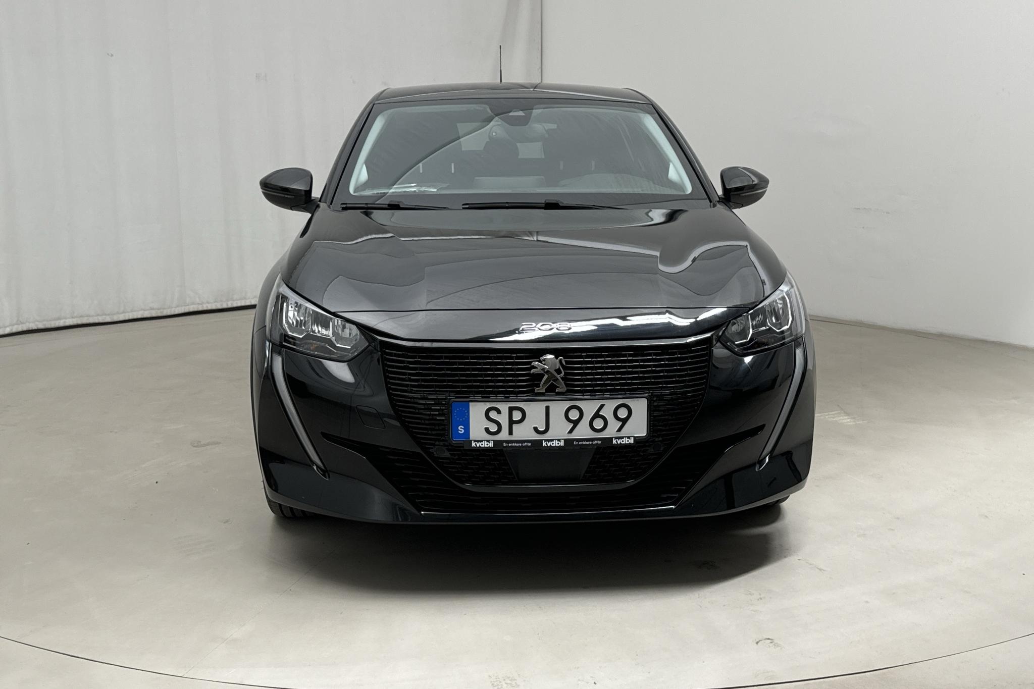 Peugeot e-208 50 kWh 5dr (136hk) - 20 420 km - Automatic - black - 2022