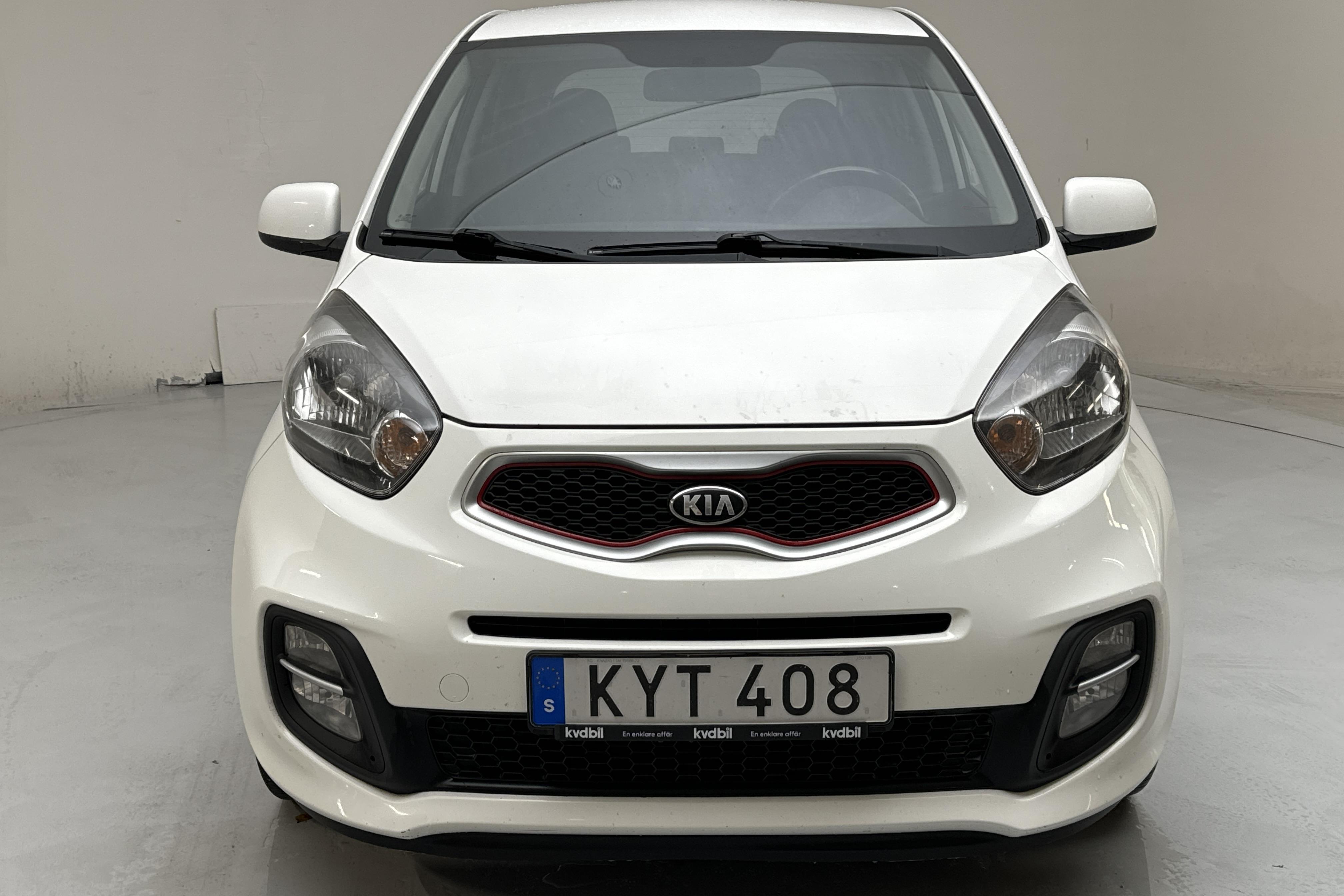 KIA Picanto 1.0 5dr (69hk) - 160 110 km - Manualna - biały - 2015