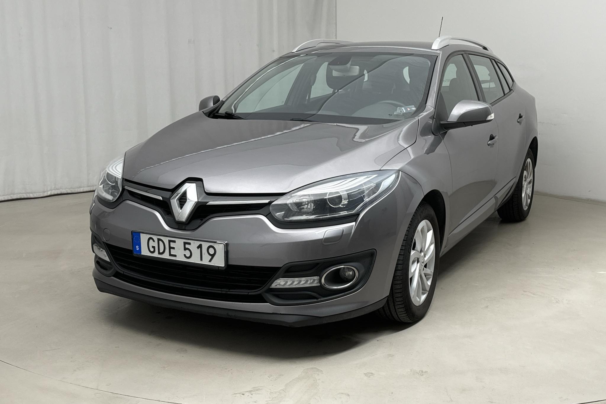 Renault Mégane Phas III 1.5 dCi ESM Sports Tourer (110hk) - 135 730 km - Manual - gray - 2014