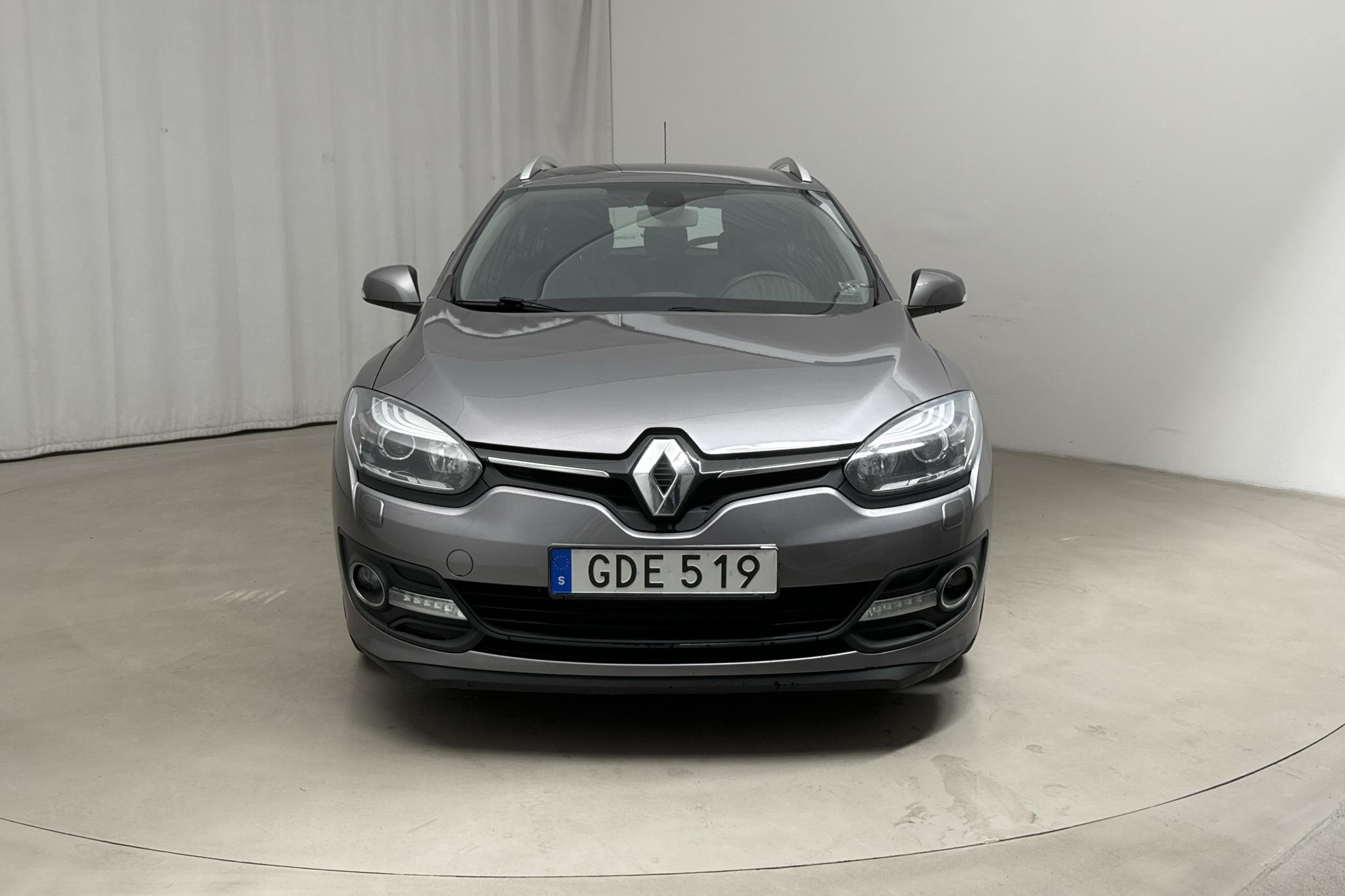 Renault Mégane Phas III 1.5 dCi ESM Sports Tourer (110hk) - 135 730 km - Manual - gray - 2014