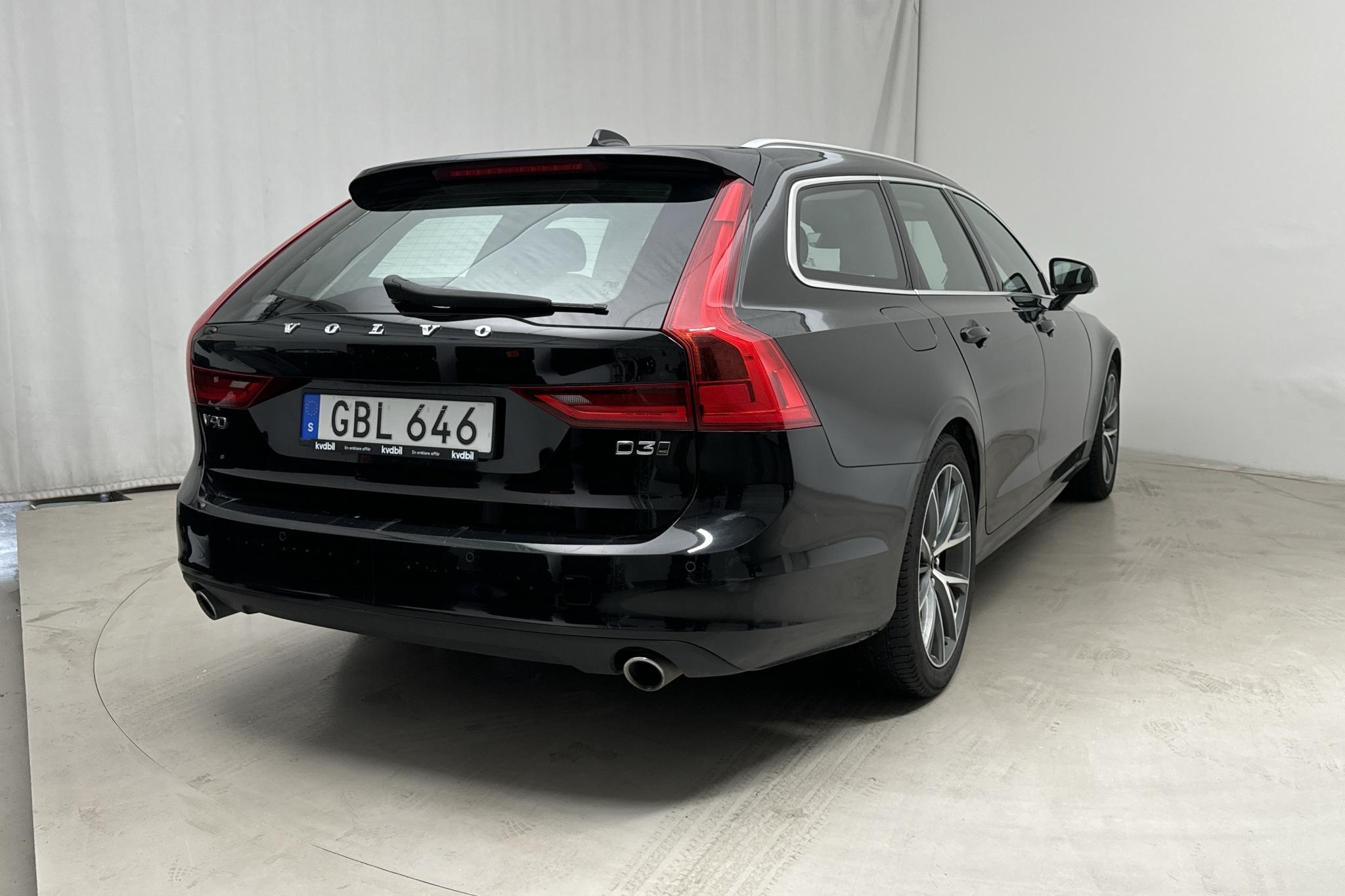 Volvo V90 D3 AWD (150hk) - 133 560 km - Automaatne - must - 2019