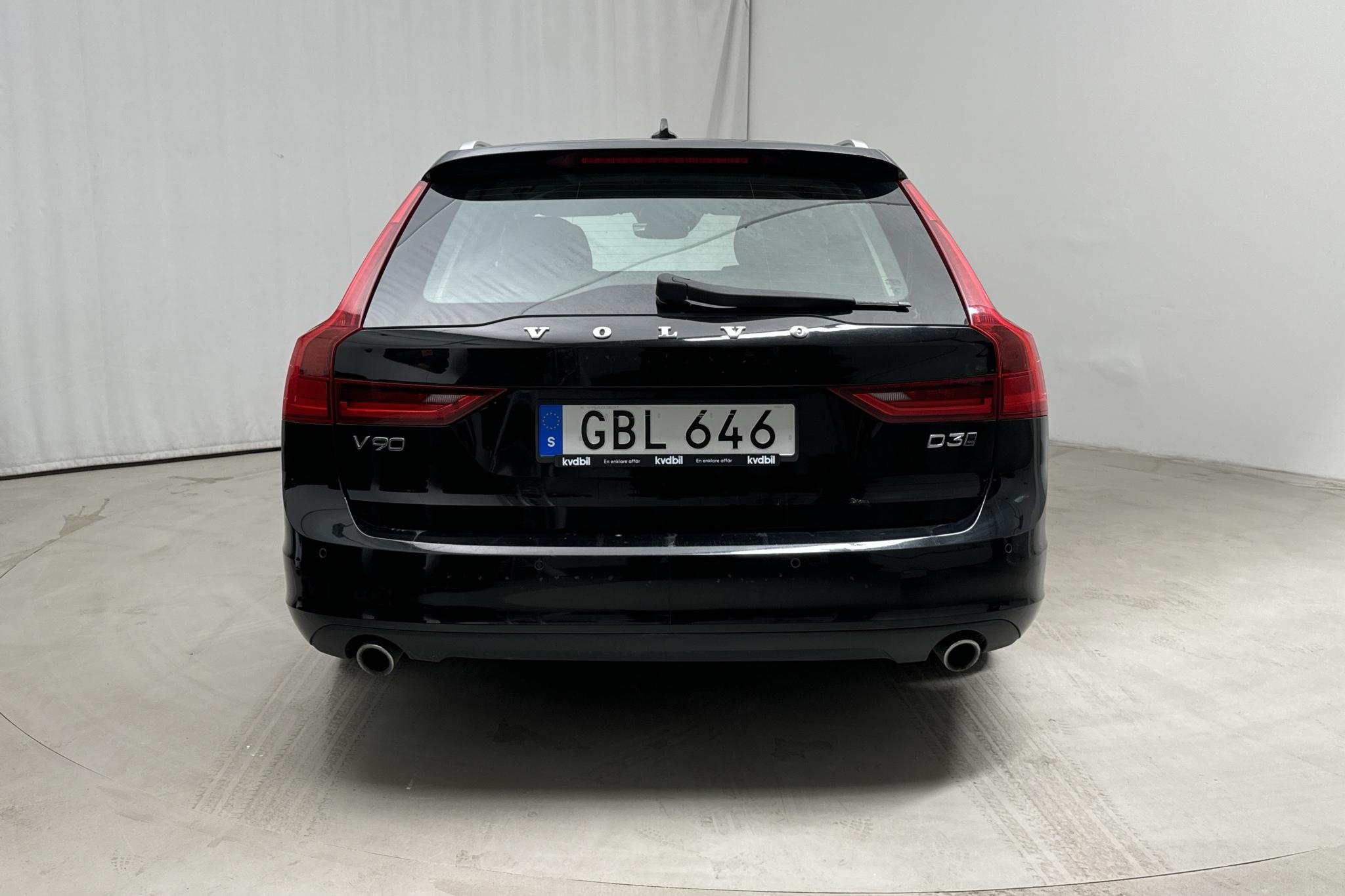 Volvo V90 D3 AWD (150hk) - 133 560 km - Automatic - black - 2019