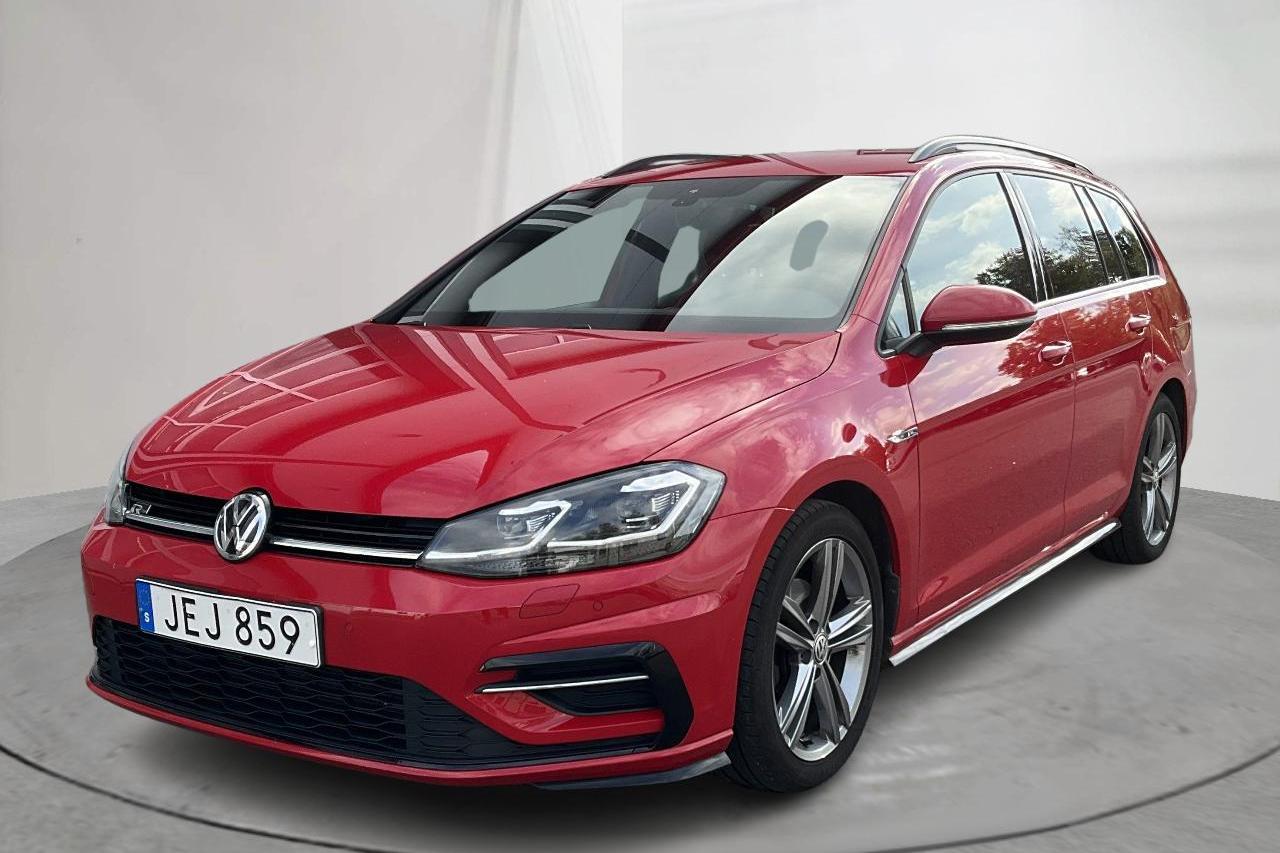 VW Golf VII 1.5 TSI Sportscombi (150hk) - 96 370 km - Automatyczna - czerwony - 2019