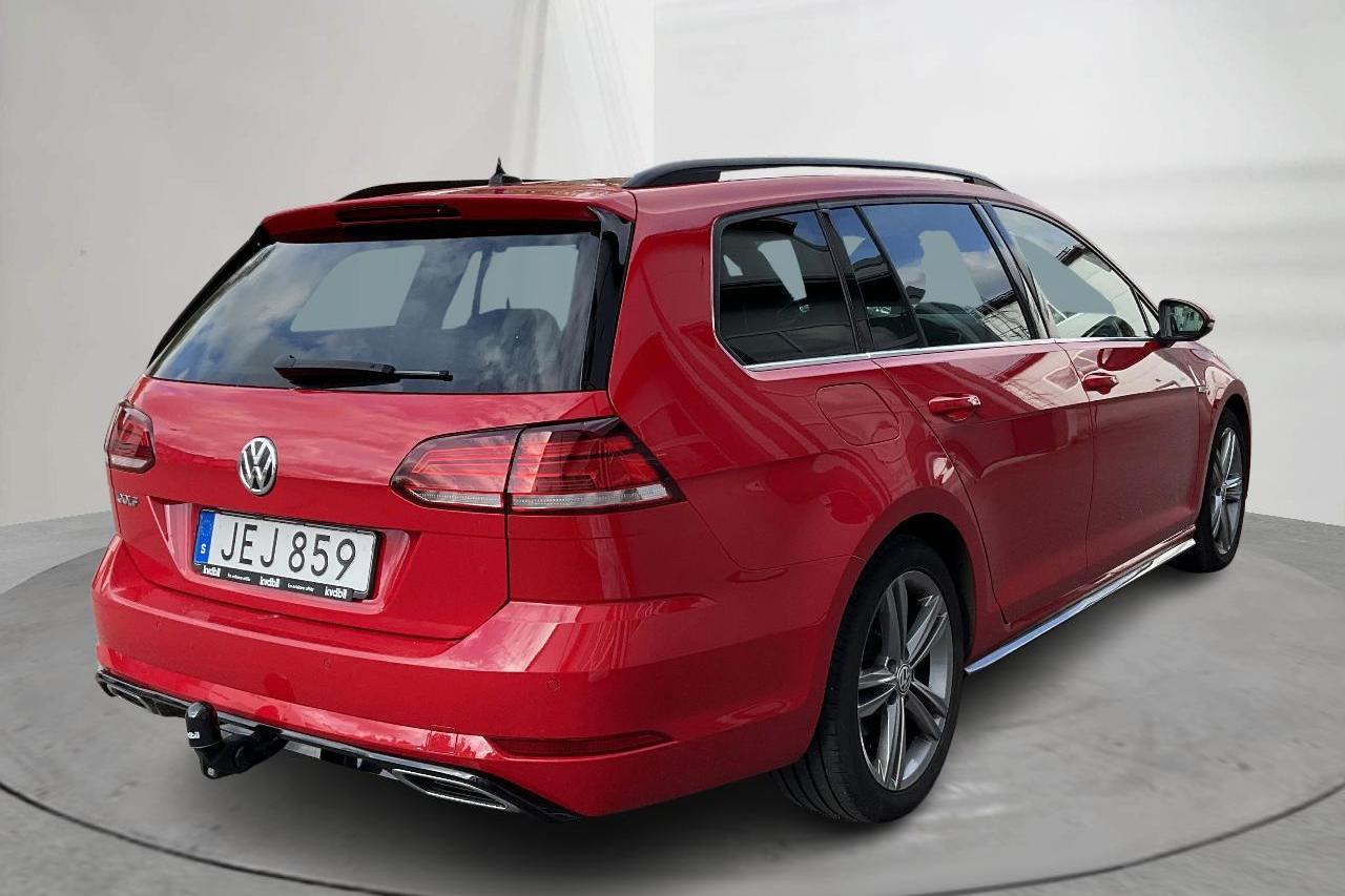 VW Golf VII 1.5 TSI Sportscombi (150hk) - 96 370 km - Automatyczna - czerwony - 2019