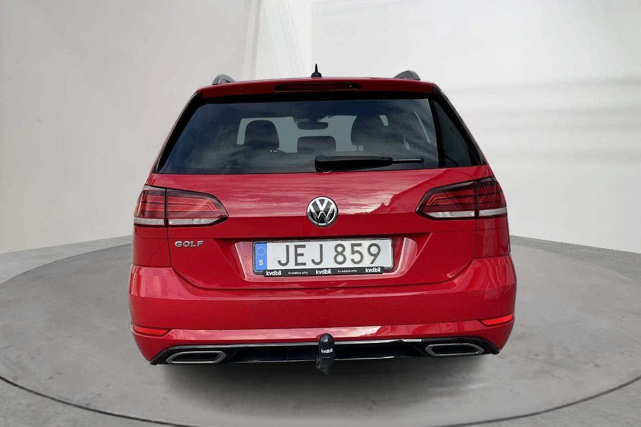 VW Golf VII 1.5 TSI Sportscombi (150hk) - 96 370 km - Automatyczna - czerwony - 2019