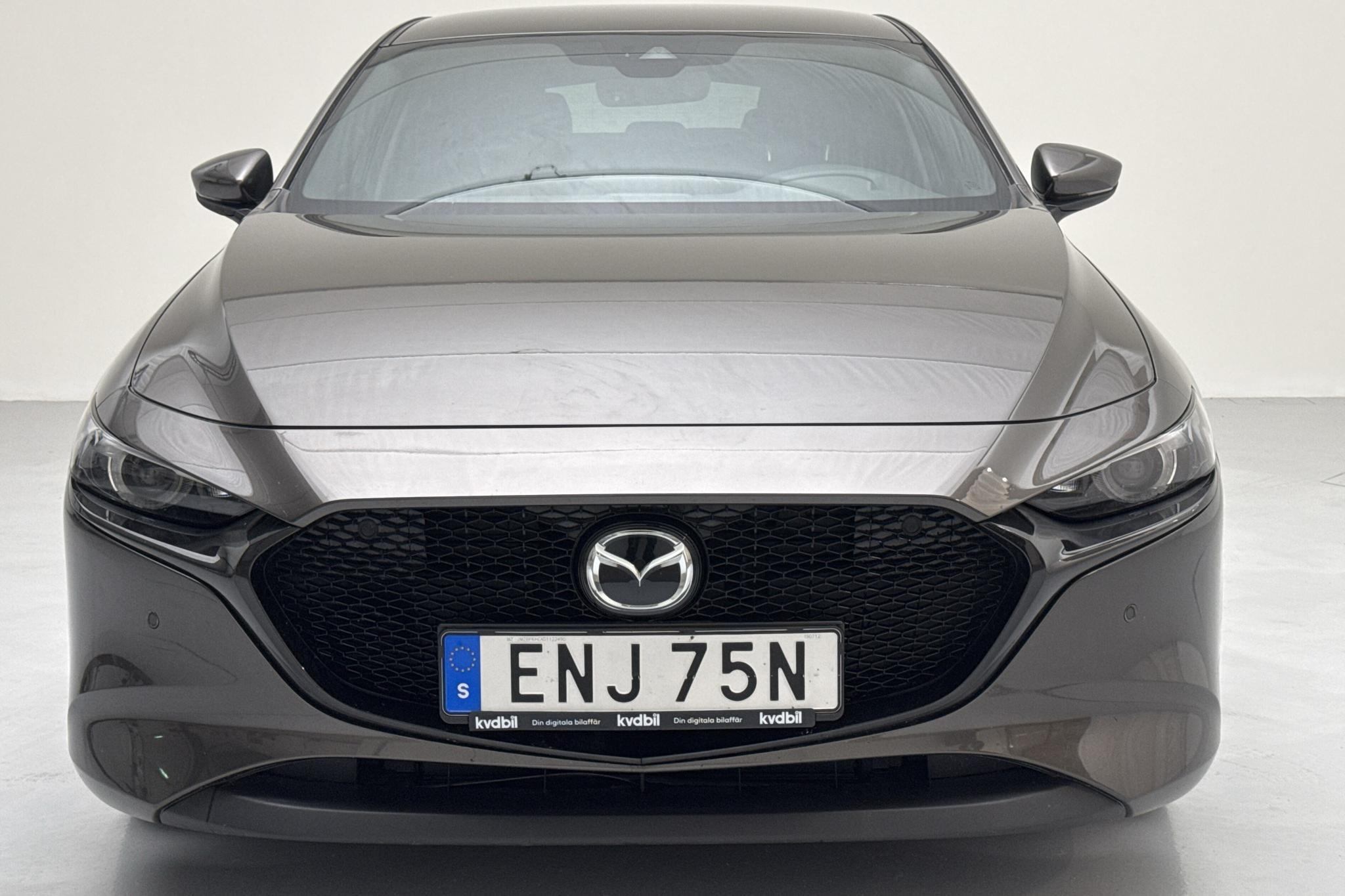 Mazda 3 2.0 5dr (122hk) - 50 720 km - Automatyczna - brązowy - 2019