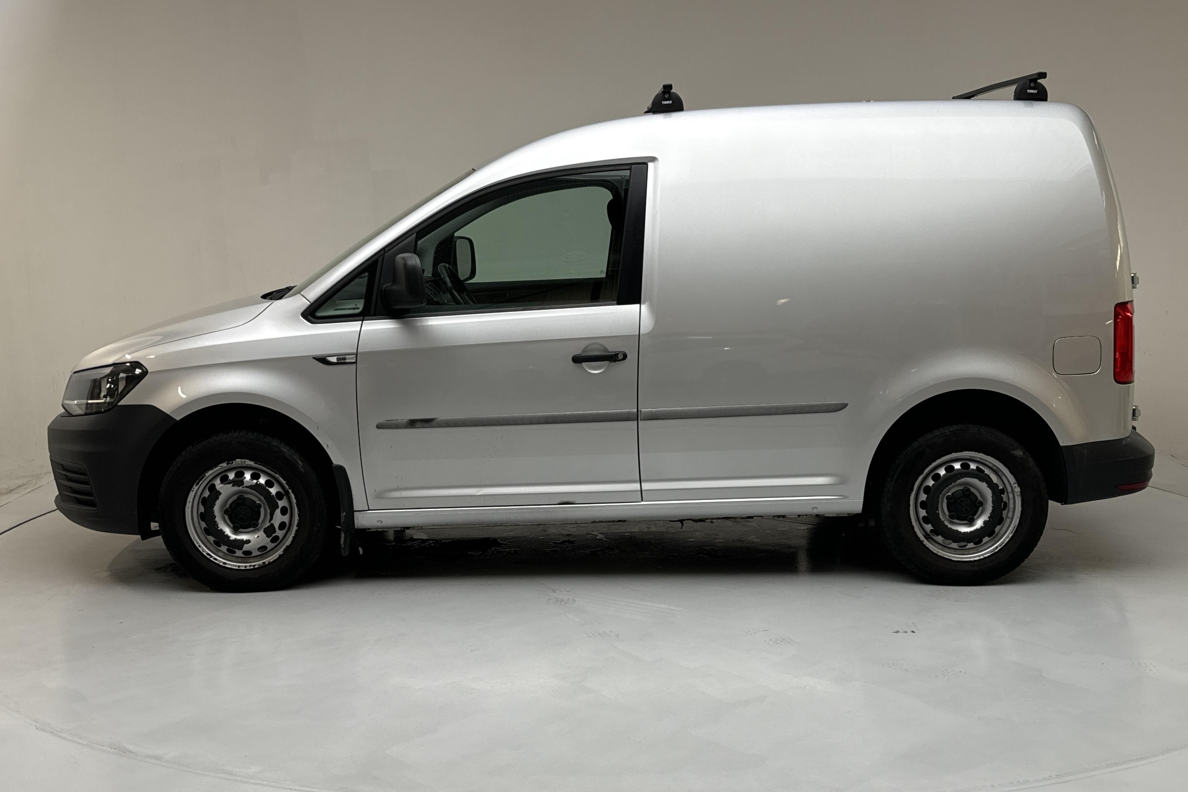 VW Caddy 1.2 TSI Skåp (84hk) - 56 750 km - Manualna - srebro - 2018