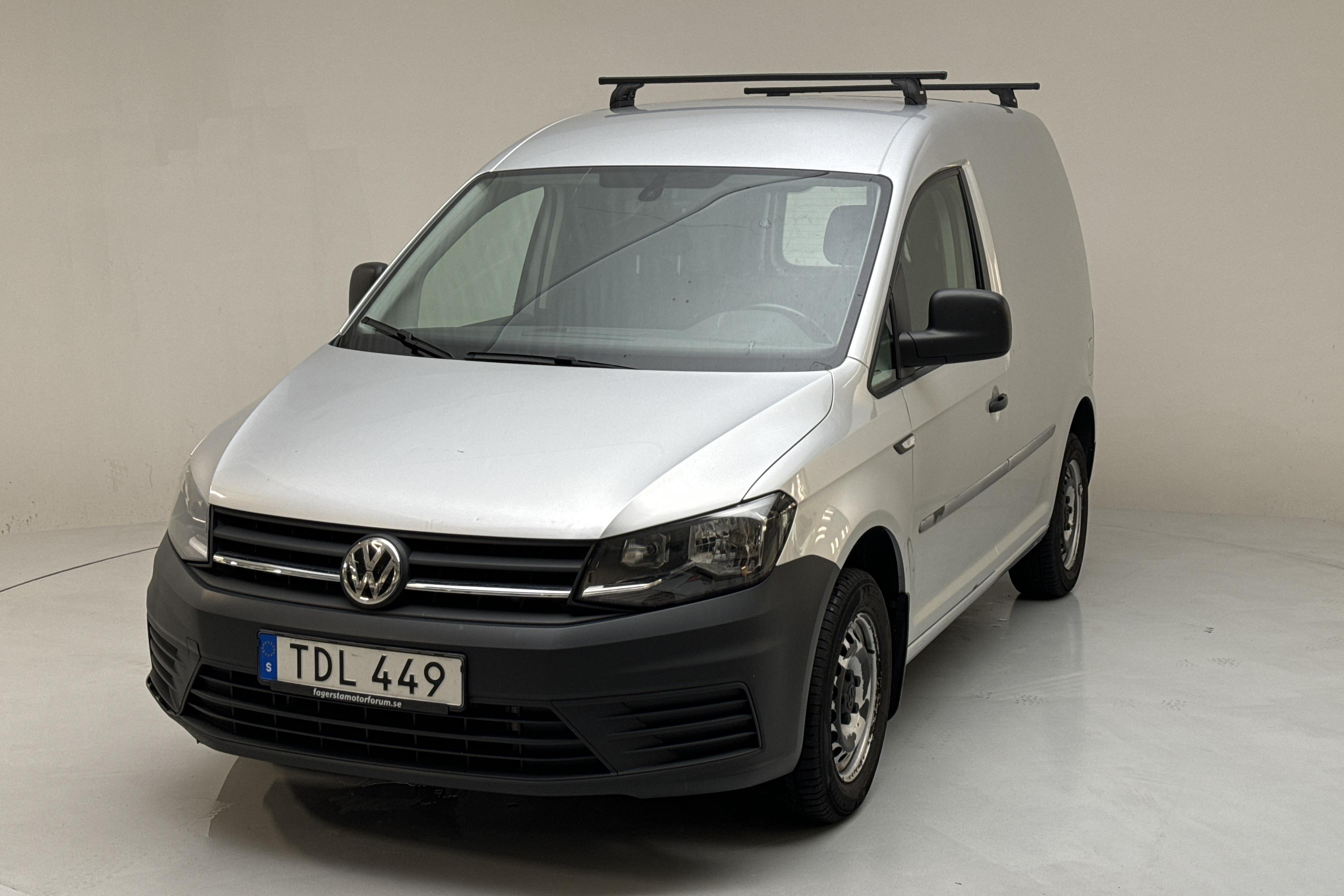 VW Caddy 1.2 TSI Skåp (84hk) - 56 750 km - Manuaalinen - hopea - 2018