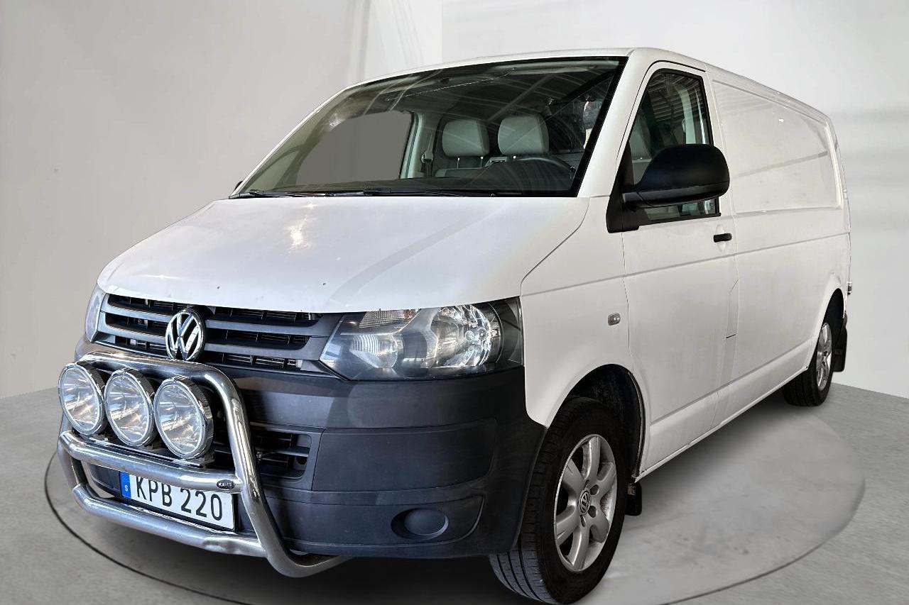 VW Transporter T5 2.0 TDI (102hk) - 138 260 km - Manualna - biały - 2015