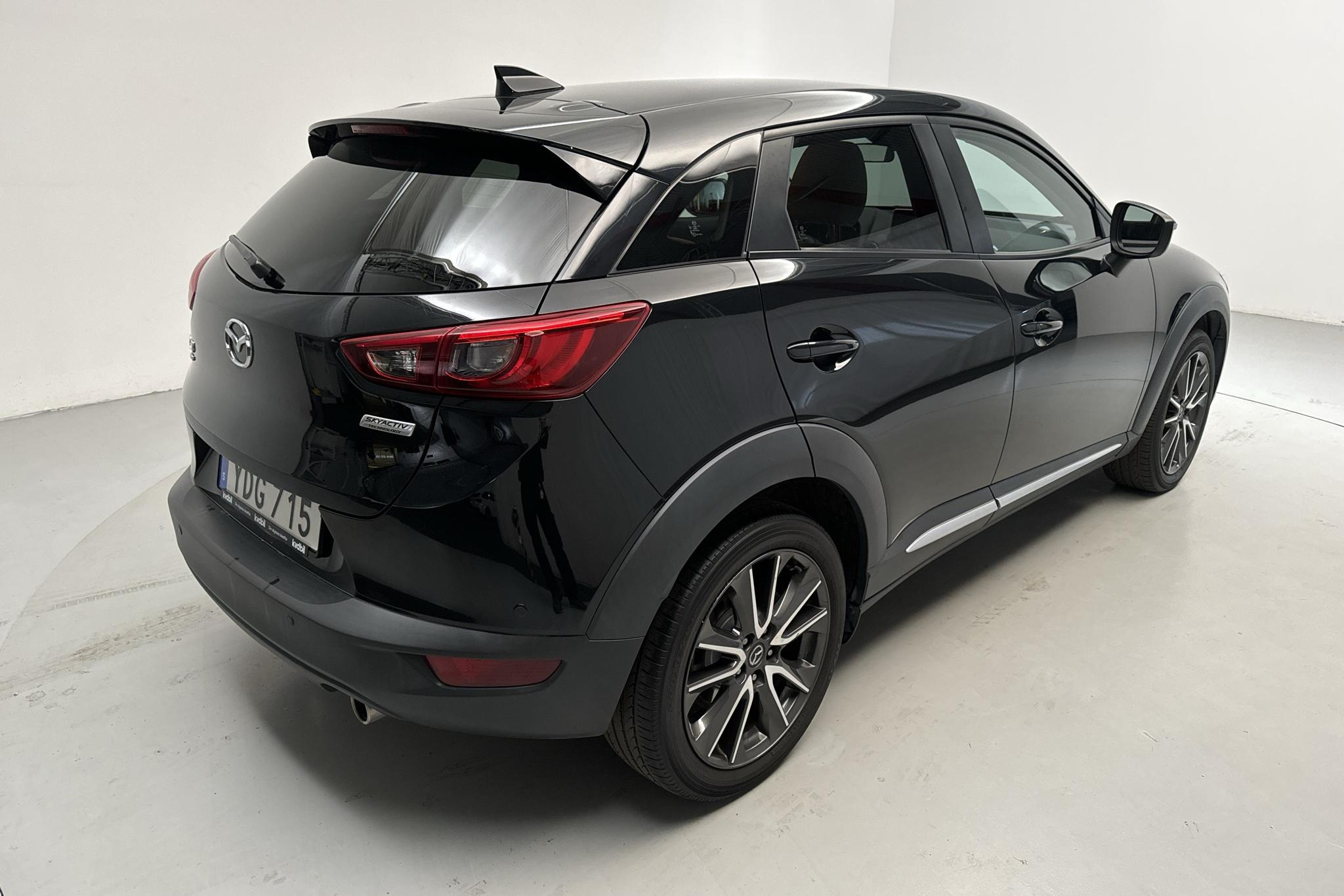 Mazda CX-3 2.0 AWD (150hk) - 113 780 km - Automatyczna - czarny - 2016