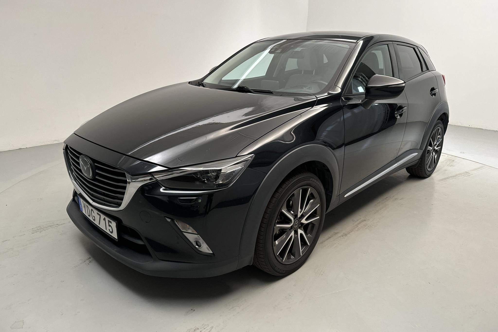 Mazda CX-3 2.0 AWD (150hk) - 113 780 km - Automaattinen - musta - 2016