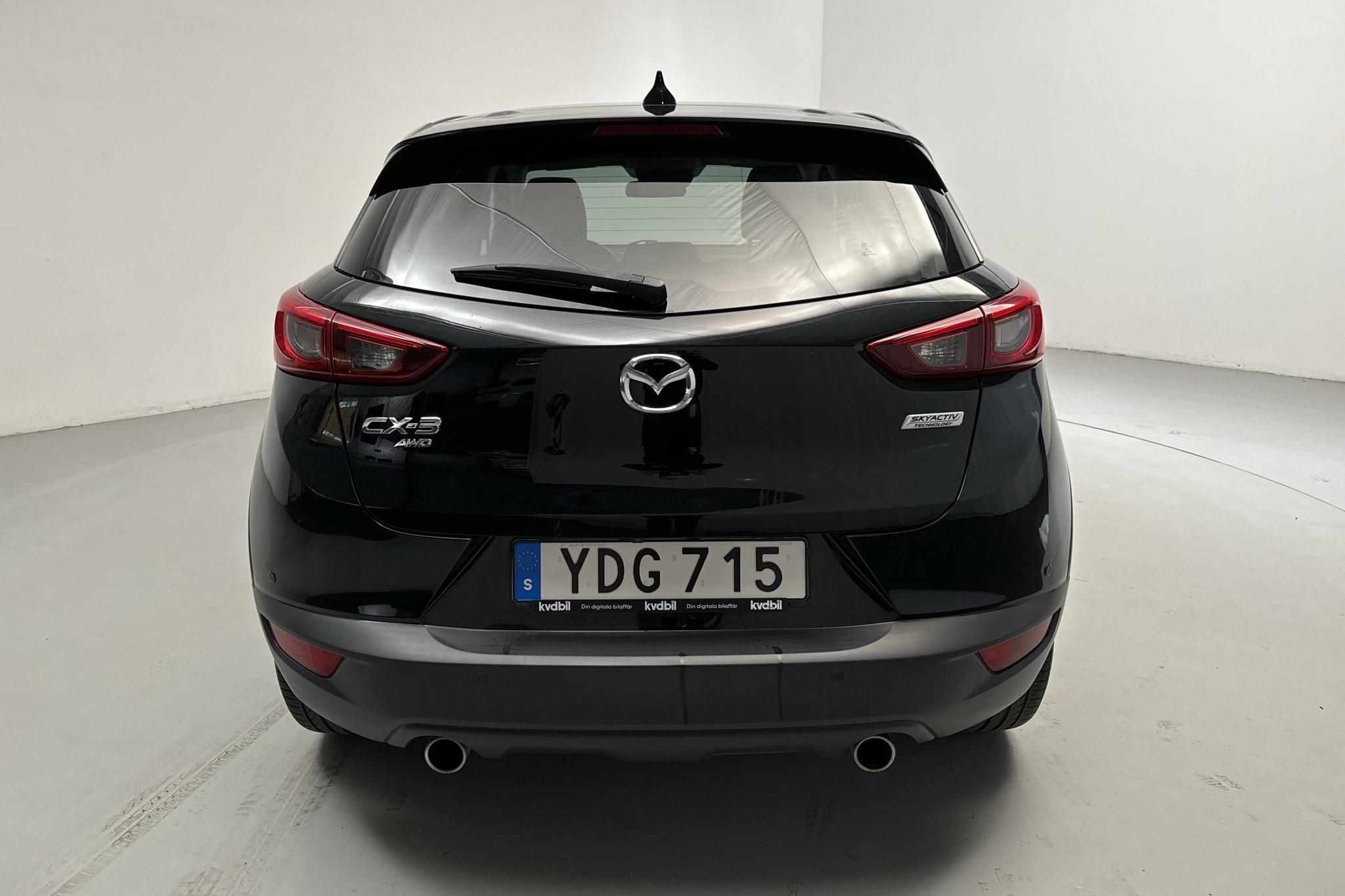 Mazda CX-3 2.0 AWD (150hk) - 11 378 mil - Automat - svart - 2016