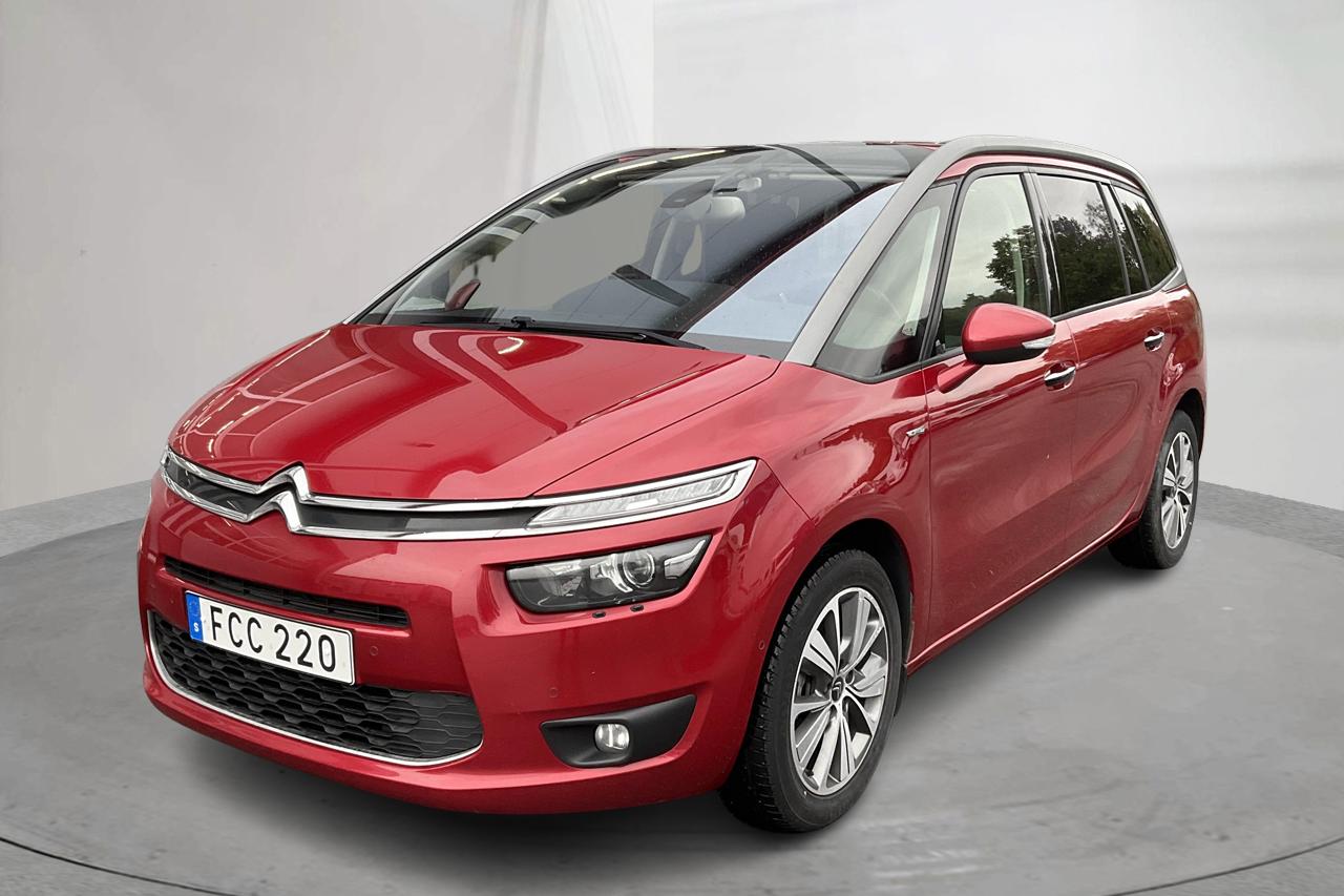 Citroen C4 Grand Picasso 1.6 HDi (115hk) - 197 550 km - Automatic - red - 2014