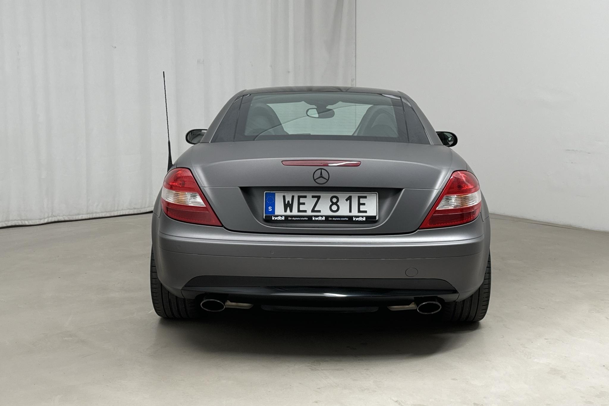 Mercedes SLK 200 Kompressor R171 (163hk) - 106 310 km - Automatyczna - szary - 2006