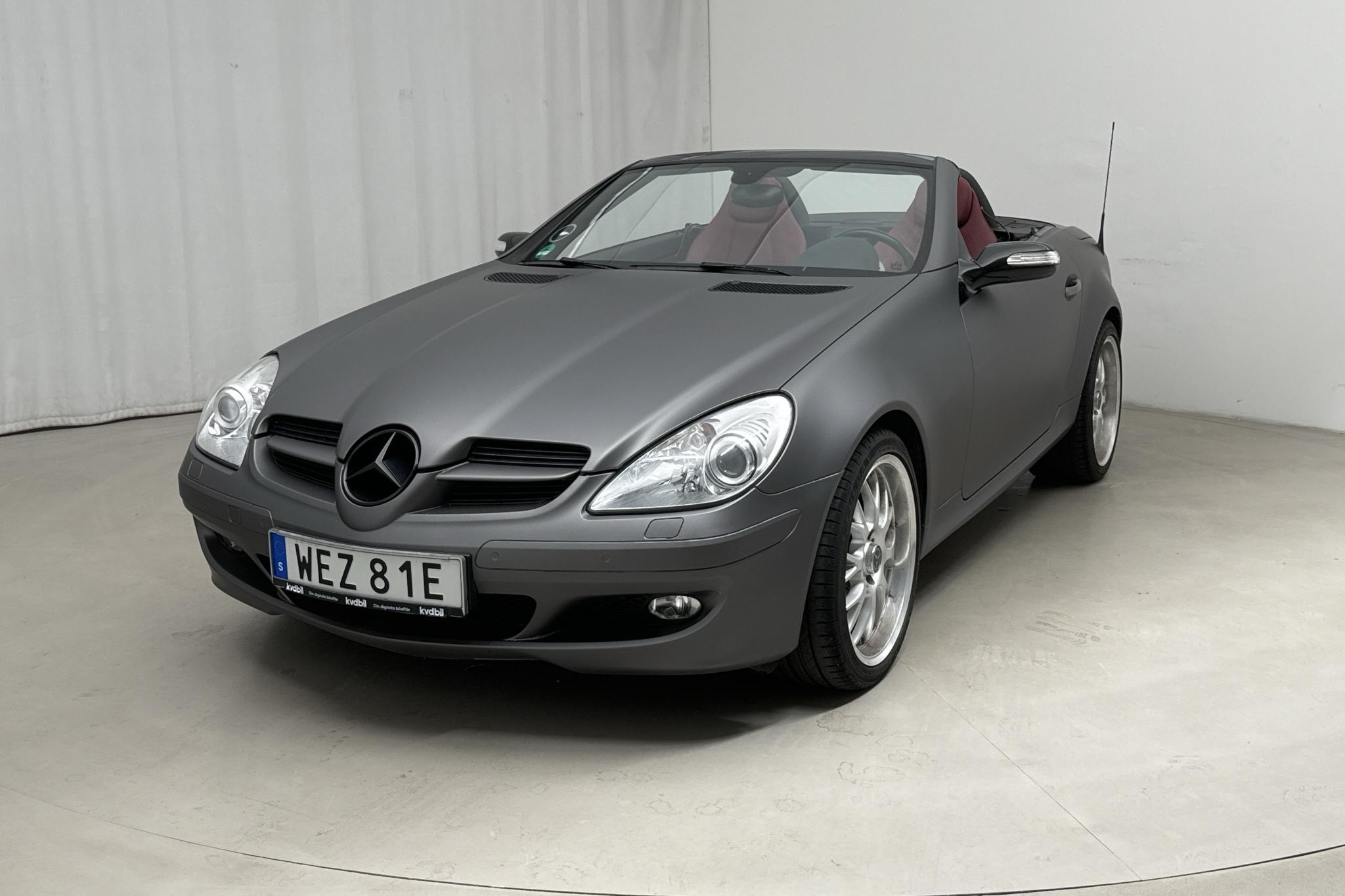 Mercedes SLK 200 Kompressor R171 (163hk) - 106 310 km - Automatyczna - szary - 2006