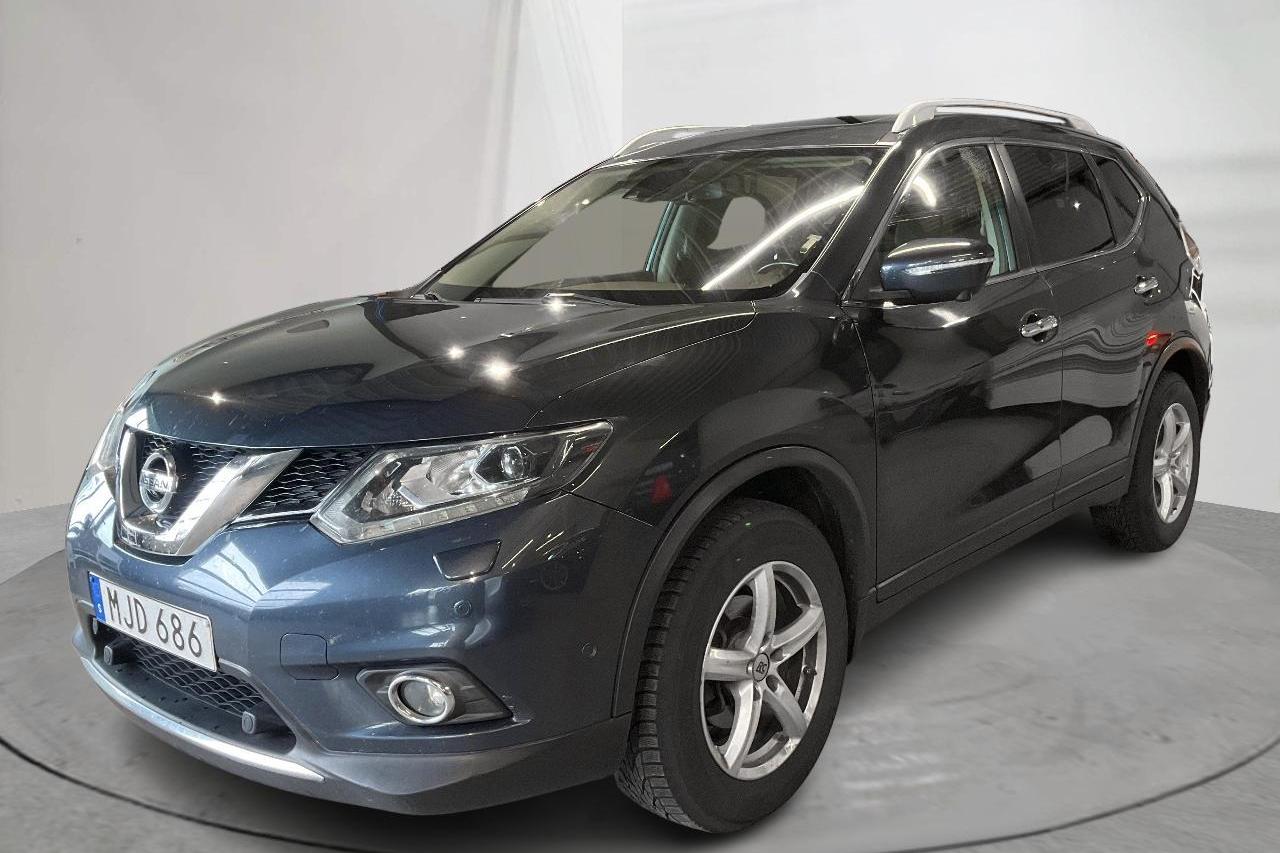 Nissan X-trail 1.6 dCi 2WD (130hk) - 137 490 km - Automatyczna - Dark Blue - 2016