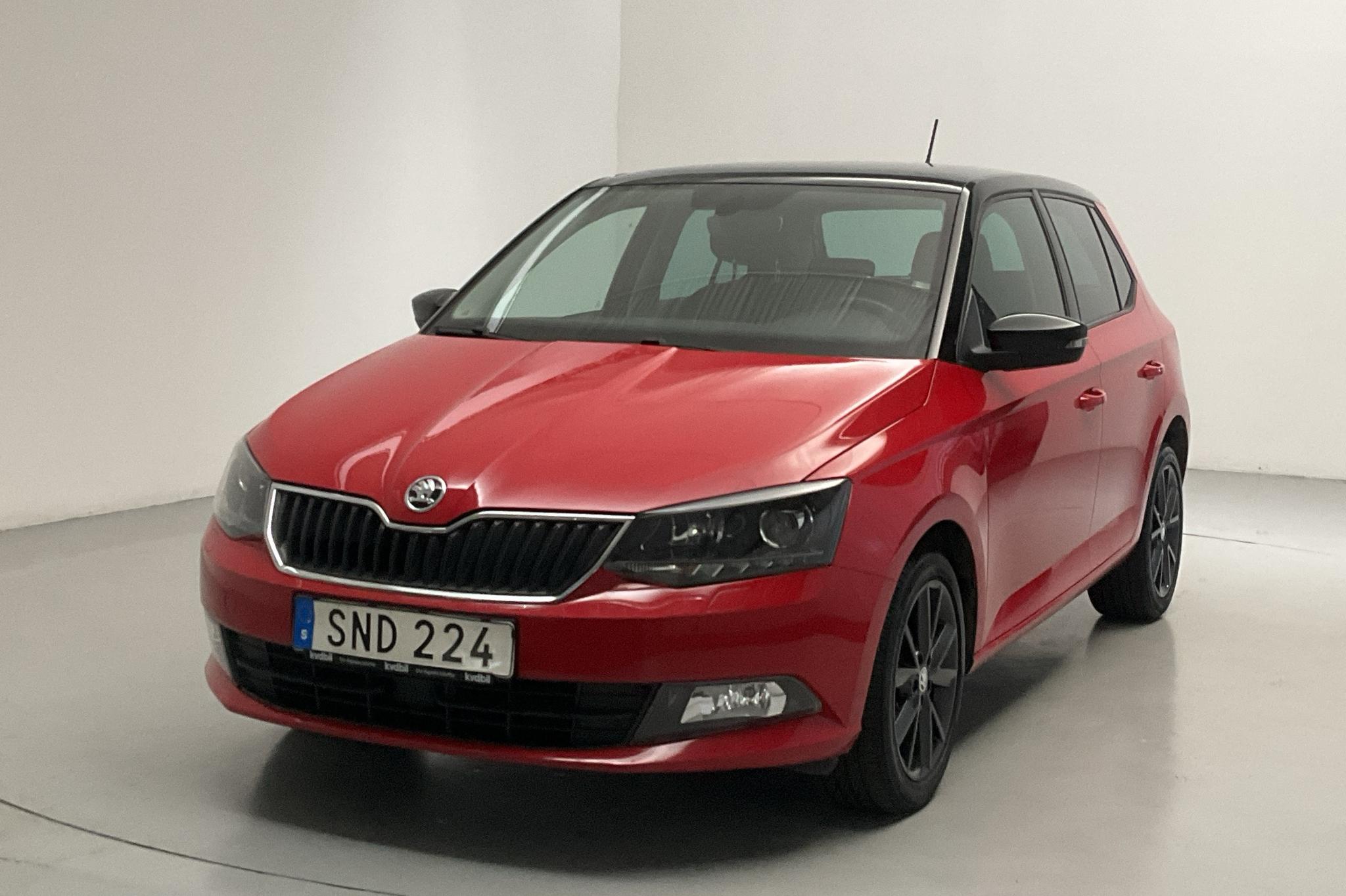 Skoda Fabia 1.2 TSI (90hk) - 6 989 mil - Manuell - röd - 2017