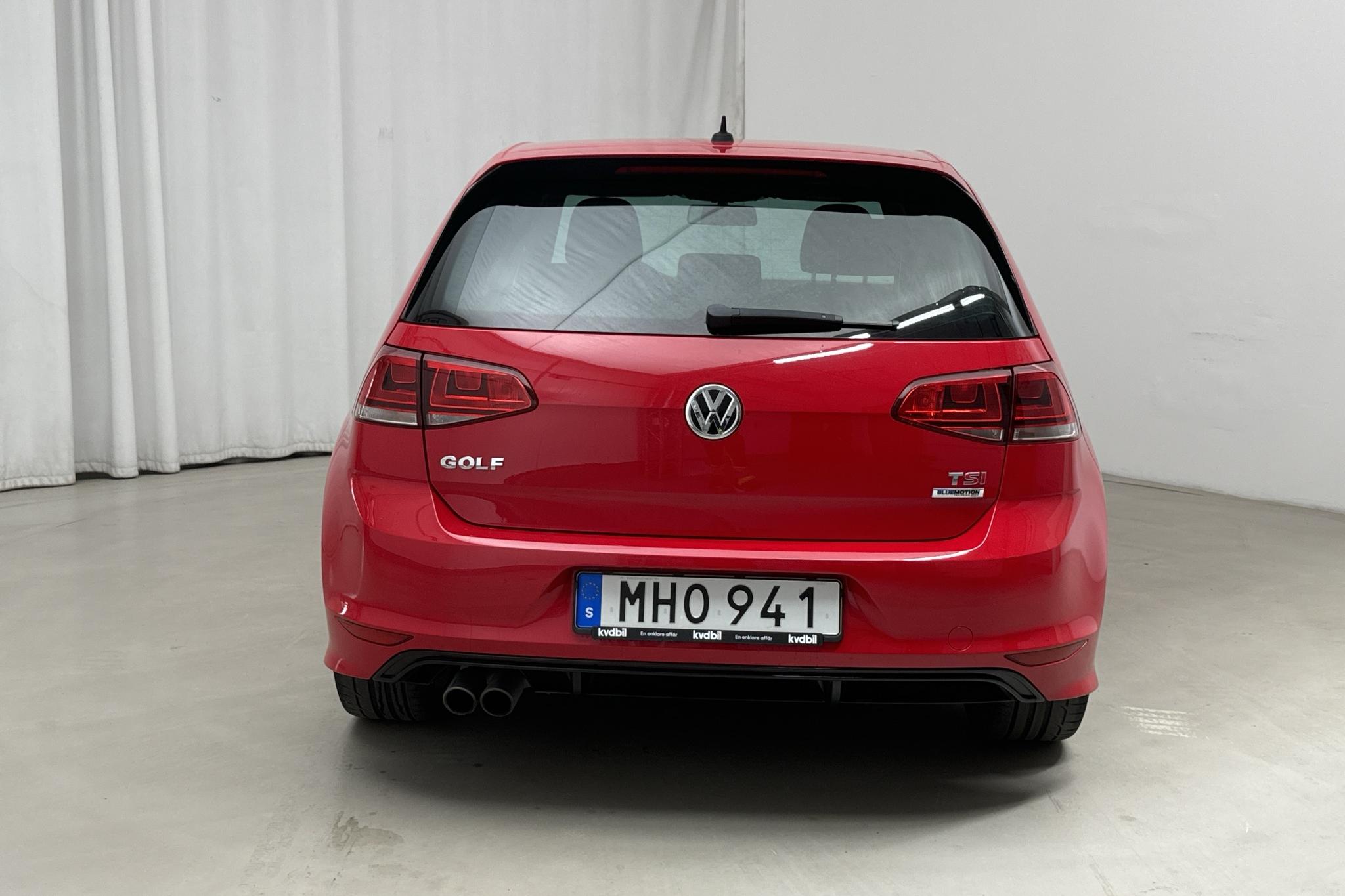 VW Golf VII 1.4 TSI 5dr (150hk) - 121 360 km - Manual - red - 2017