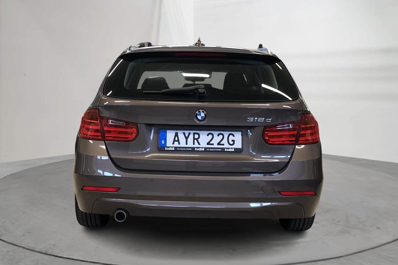 BMW 318d Touring, F31 (143hk) - 219 230 km - Automaattinen - ruskea - 2014