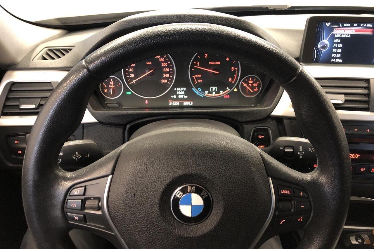 BMW 318d Touring, F31 (143hk) - 219 230 km - Automatic - brown - 2014