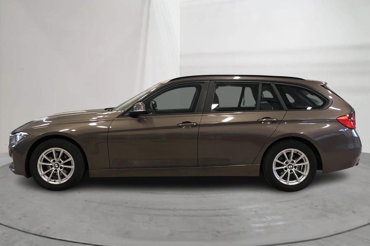 BMW 318d Touring, F31 (143hk) - 219 230 km - Automaattinen - ruskea - 2014