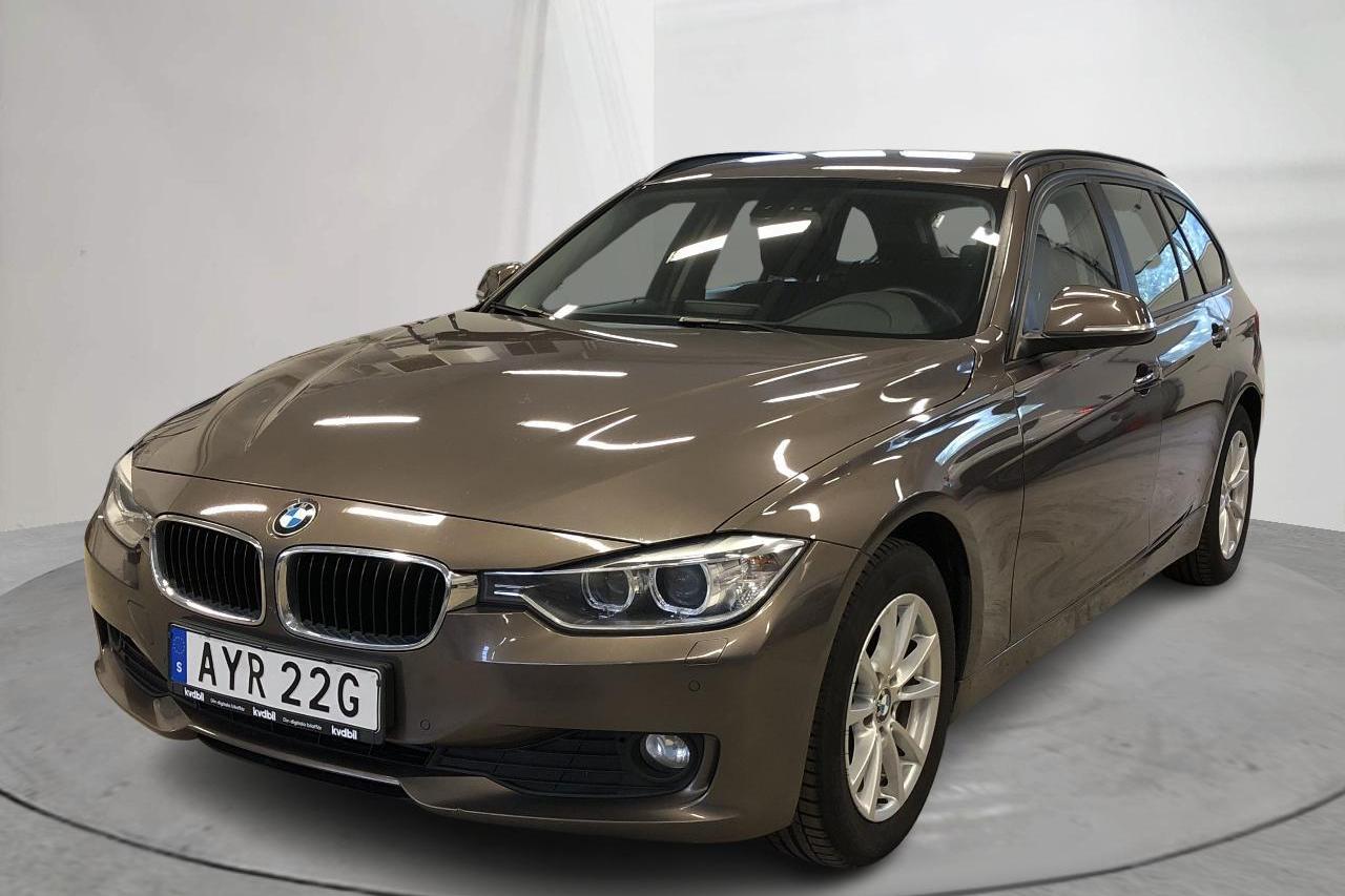 BMW 318d Touring, F31 (143hk) - 219 230 km - Automatyczna - brązowy - 2014