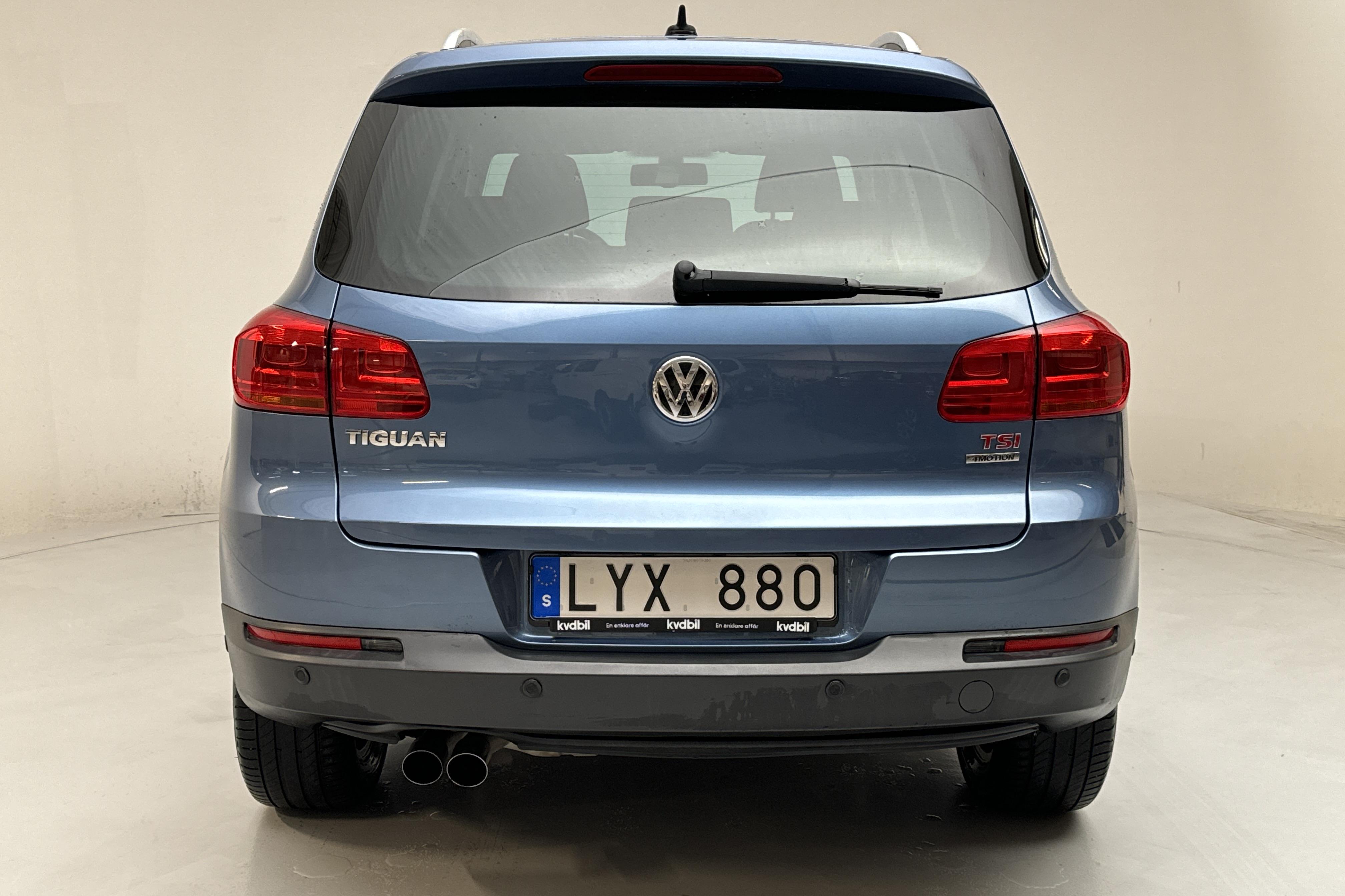 VW Tiguan 1.4 TSI 4MOTION (160hk) - 18 290 mil - Manuell - Light Blue - 2012