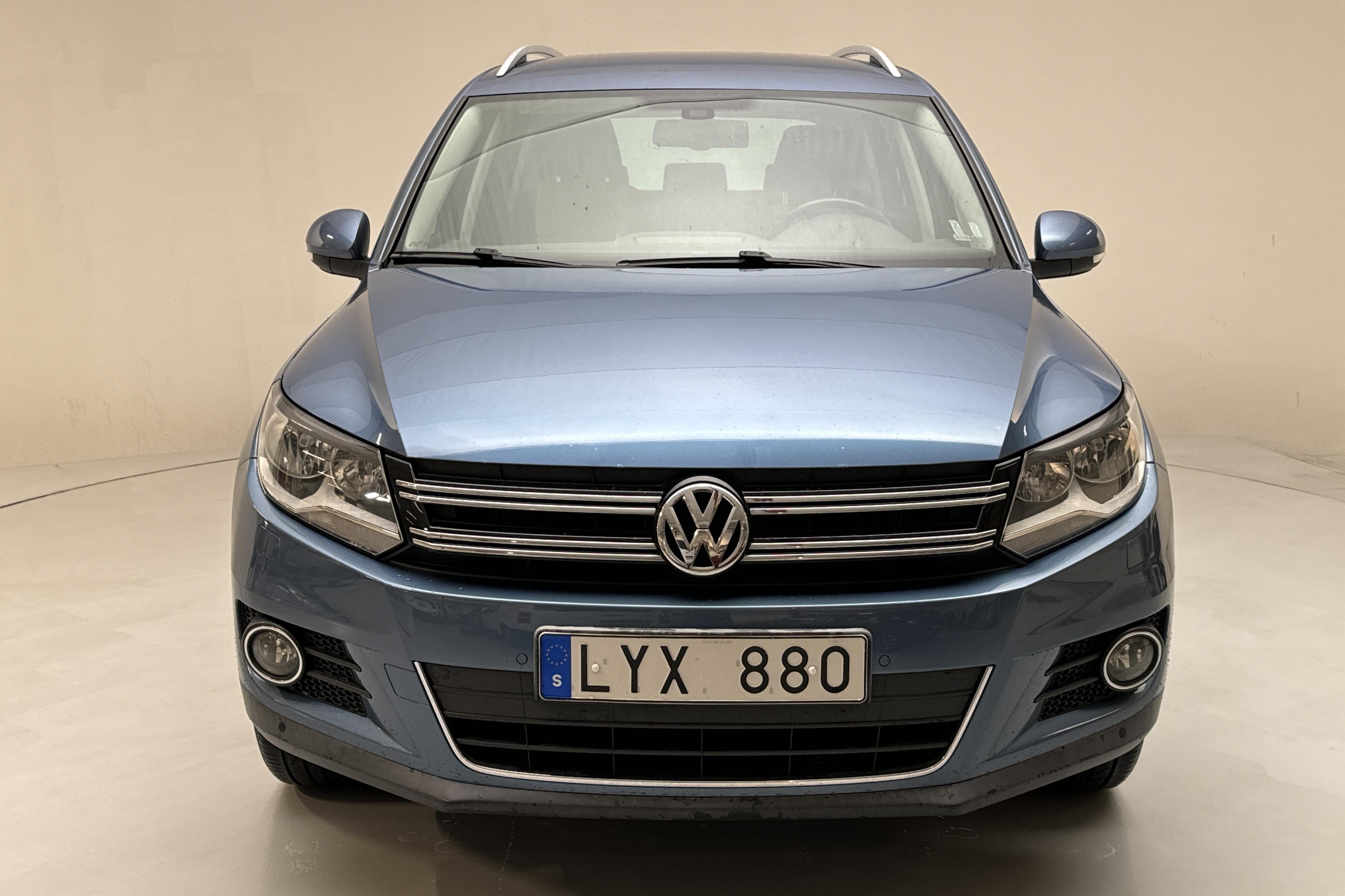 VW Tiguan 1.4 TSI 4MOTION (160hk) - 18 290 mil - Manuell - Light Blue - 2012