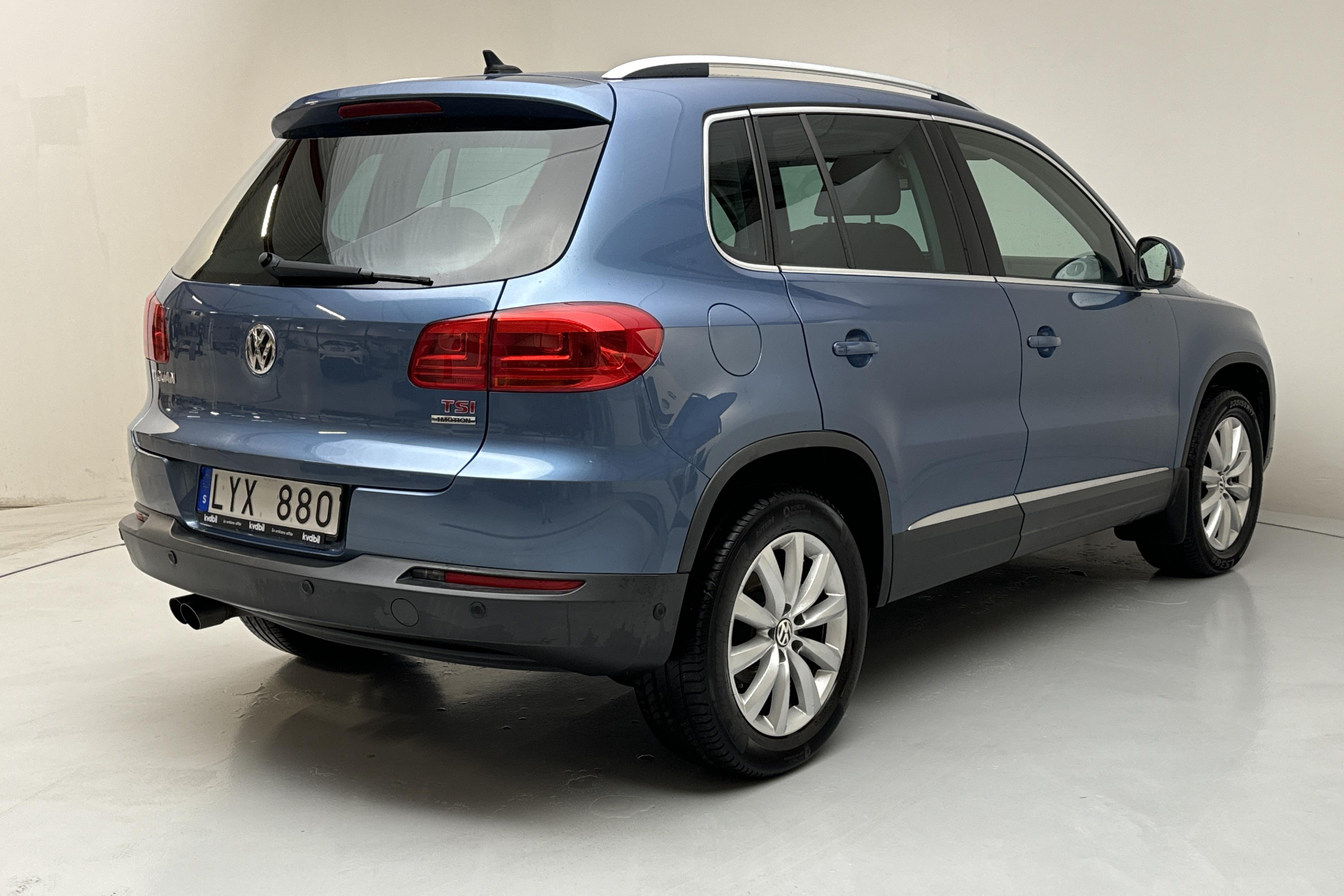 VW Tiguan 1.4 TSI 4MOTION (160hk) - 182 900 km - Manuaalinen - Light Blue - 2012