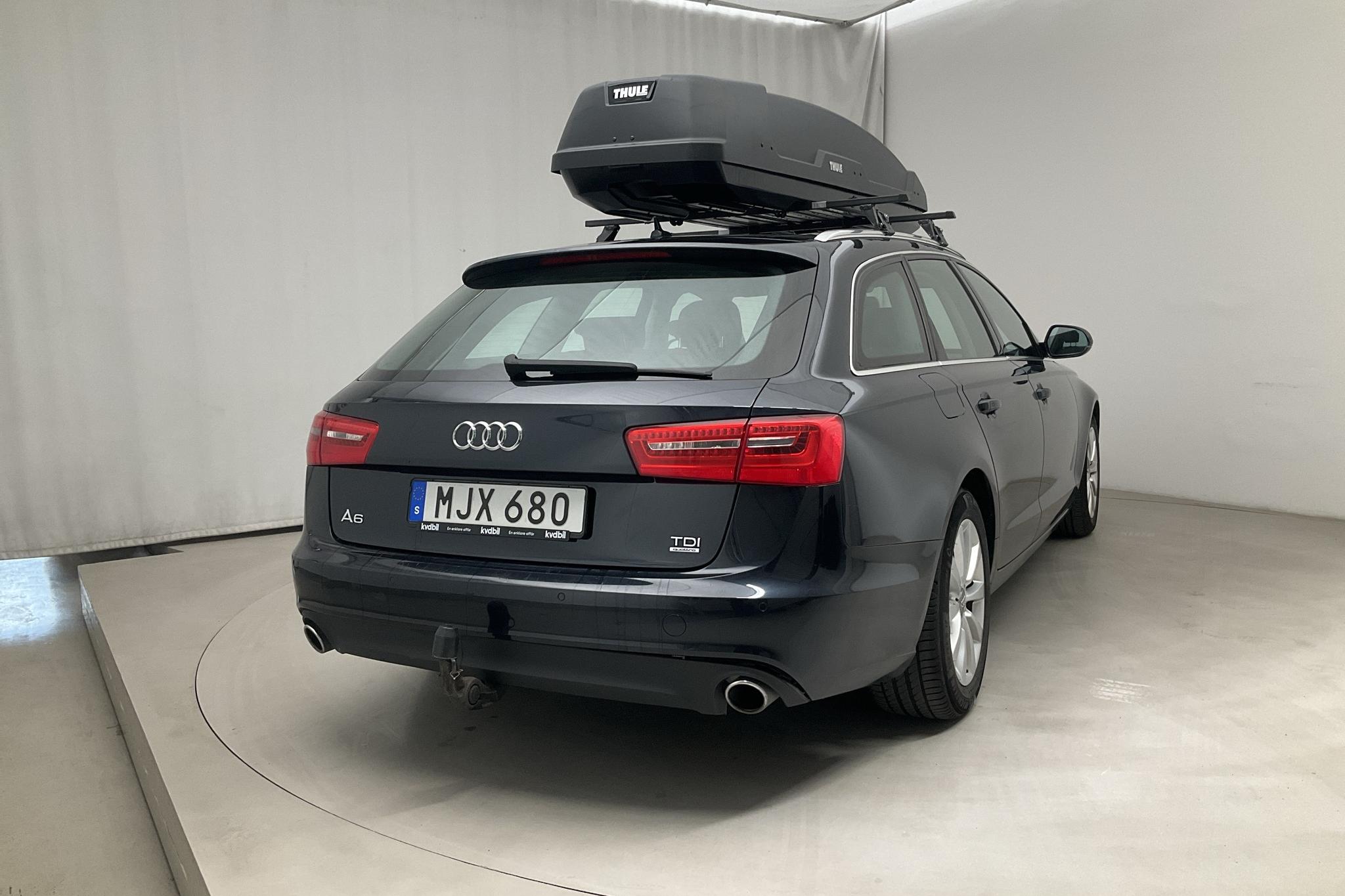 Audi A6 3.0 TDI Avant quattro (204hk) - 142 500 km - Automaattinen - sininen - 2014