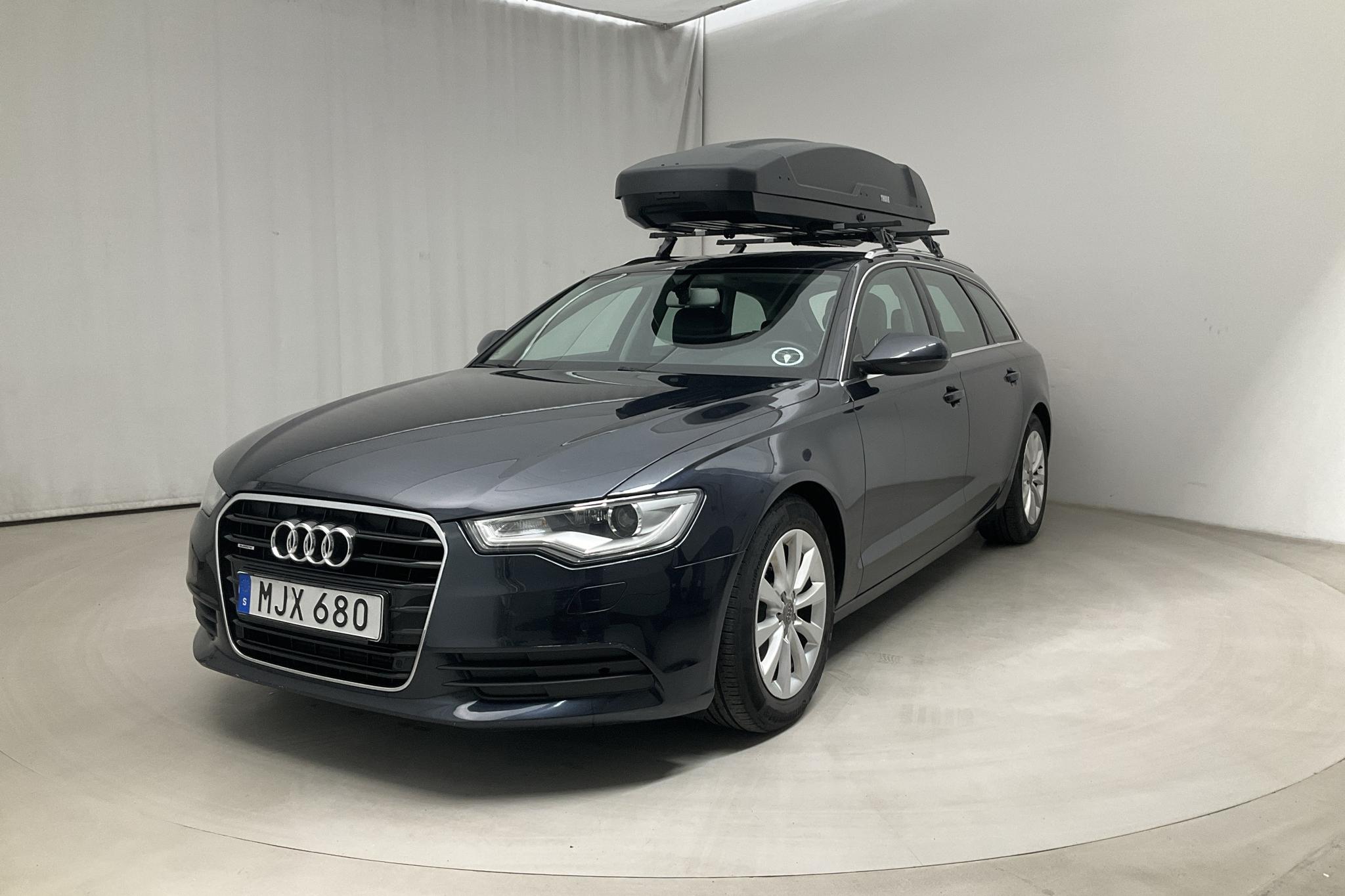 Audi A6 3.0 TDI Avant quattro (204hk) - 142 500 km - Automaattinen - sininen - 2014