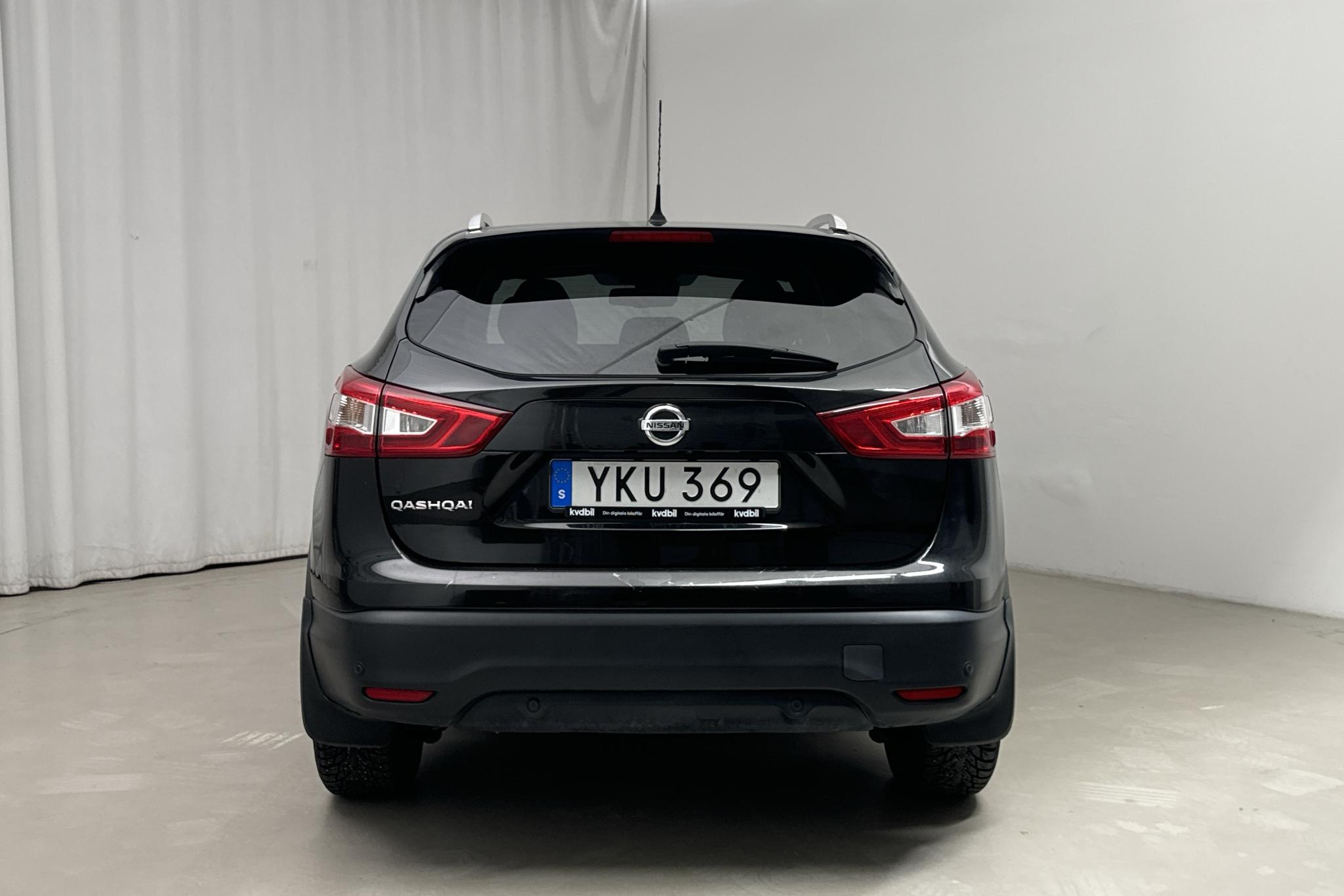 Nissan Qashqai 1.2 (115hk) - 14 866 mil - Automat - svart - 2017