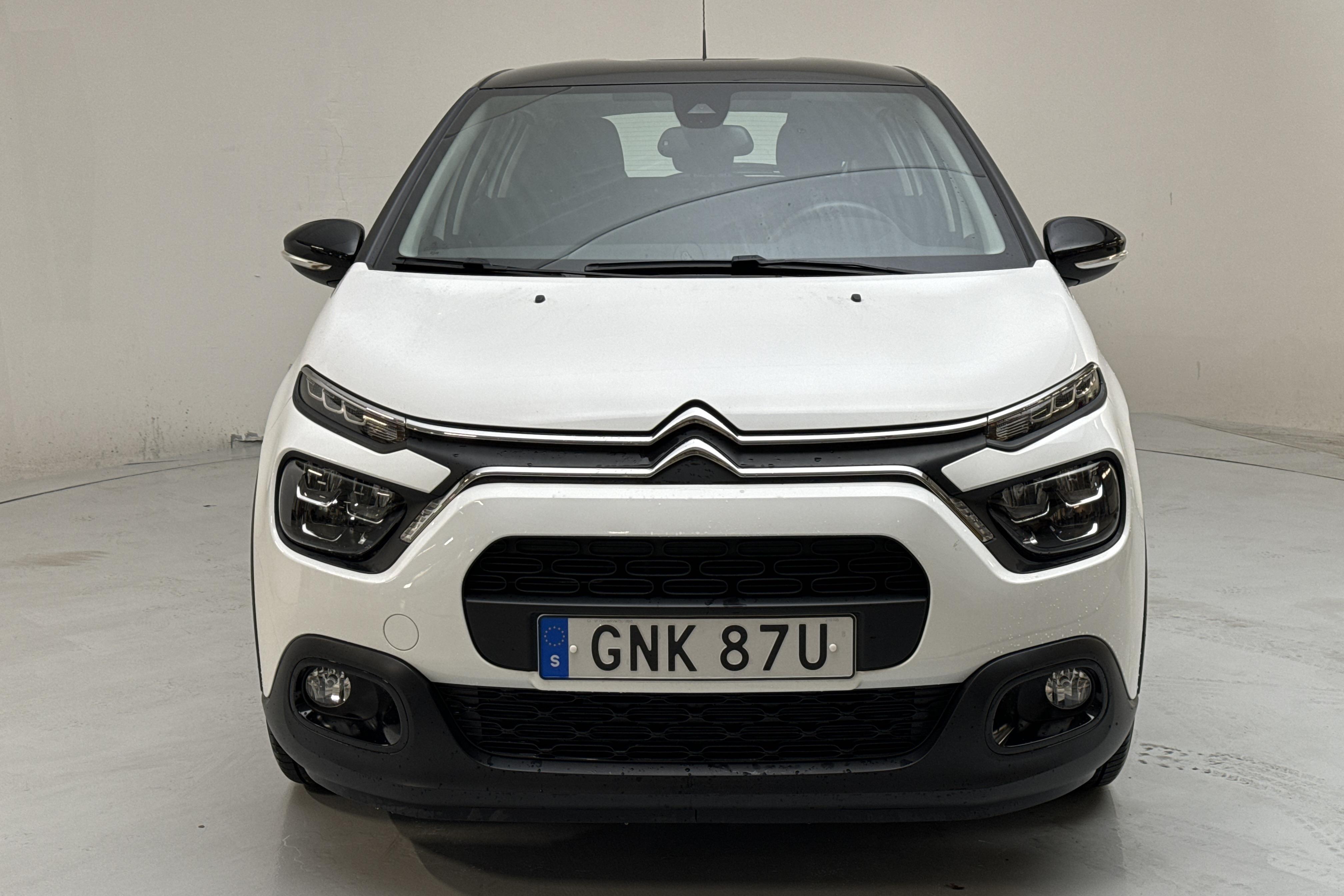 Citroen C3 PureTech (82hk) - 10 430 km - Käsitsi - valge - 2021