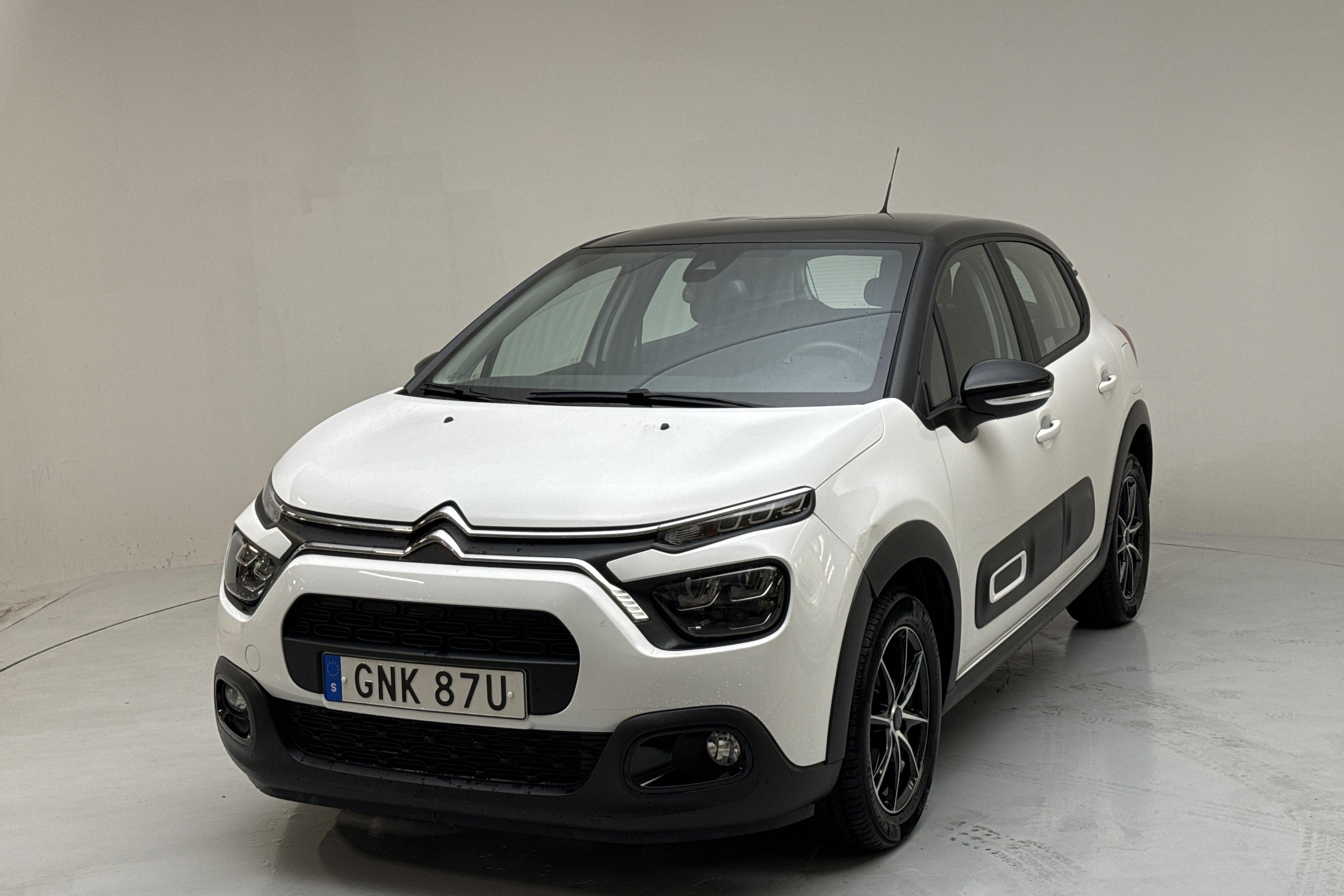 Citroen C3 PureTech (82hk) - 1 043 mil - Manuell - vit - 2021