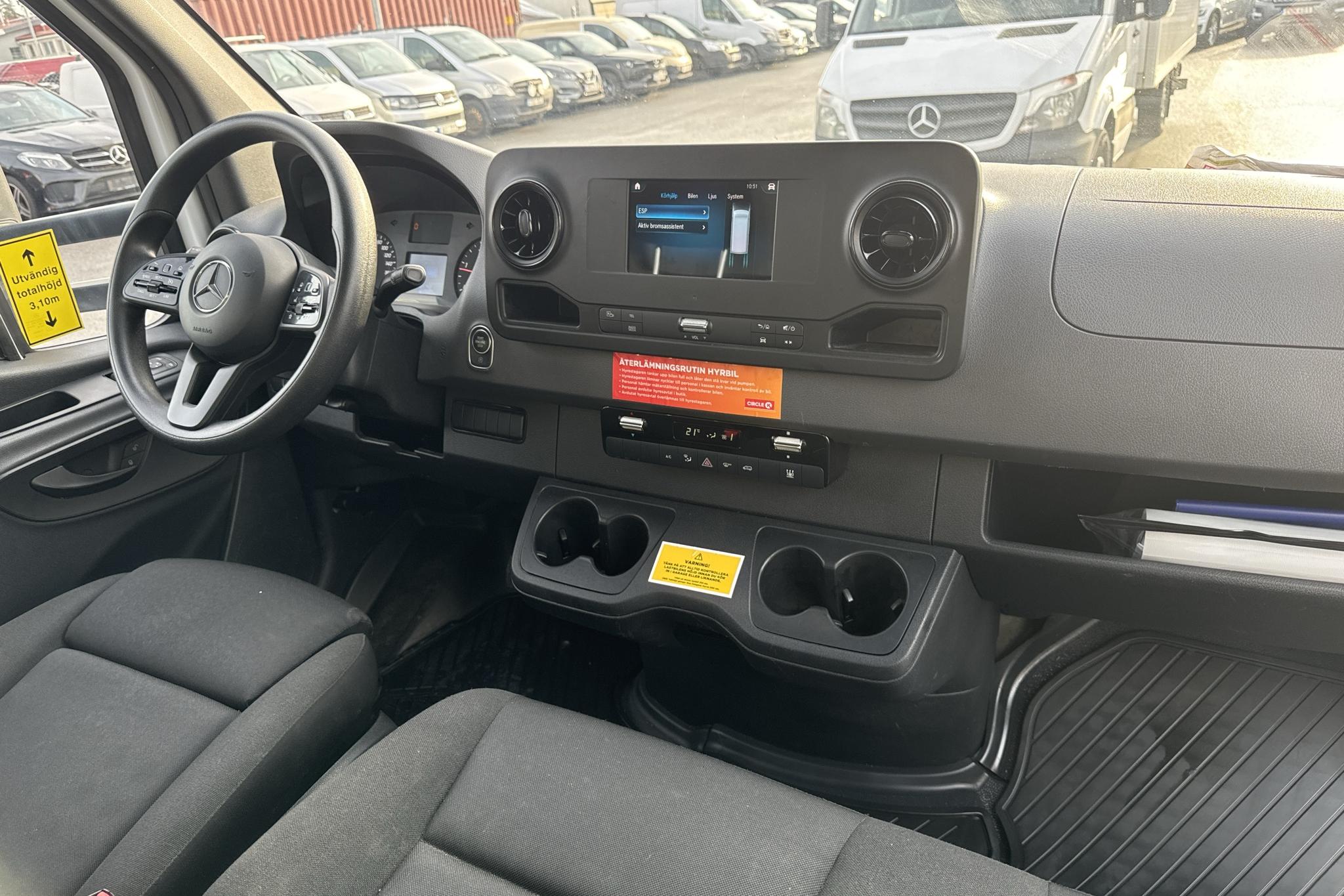 Mercedes Sprinter 316 CDI Volymskåp RWD (163hk) - 62 270 km - Automaatne - valge - 2022