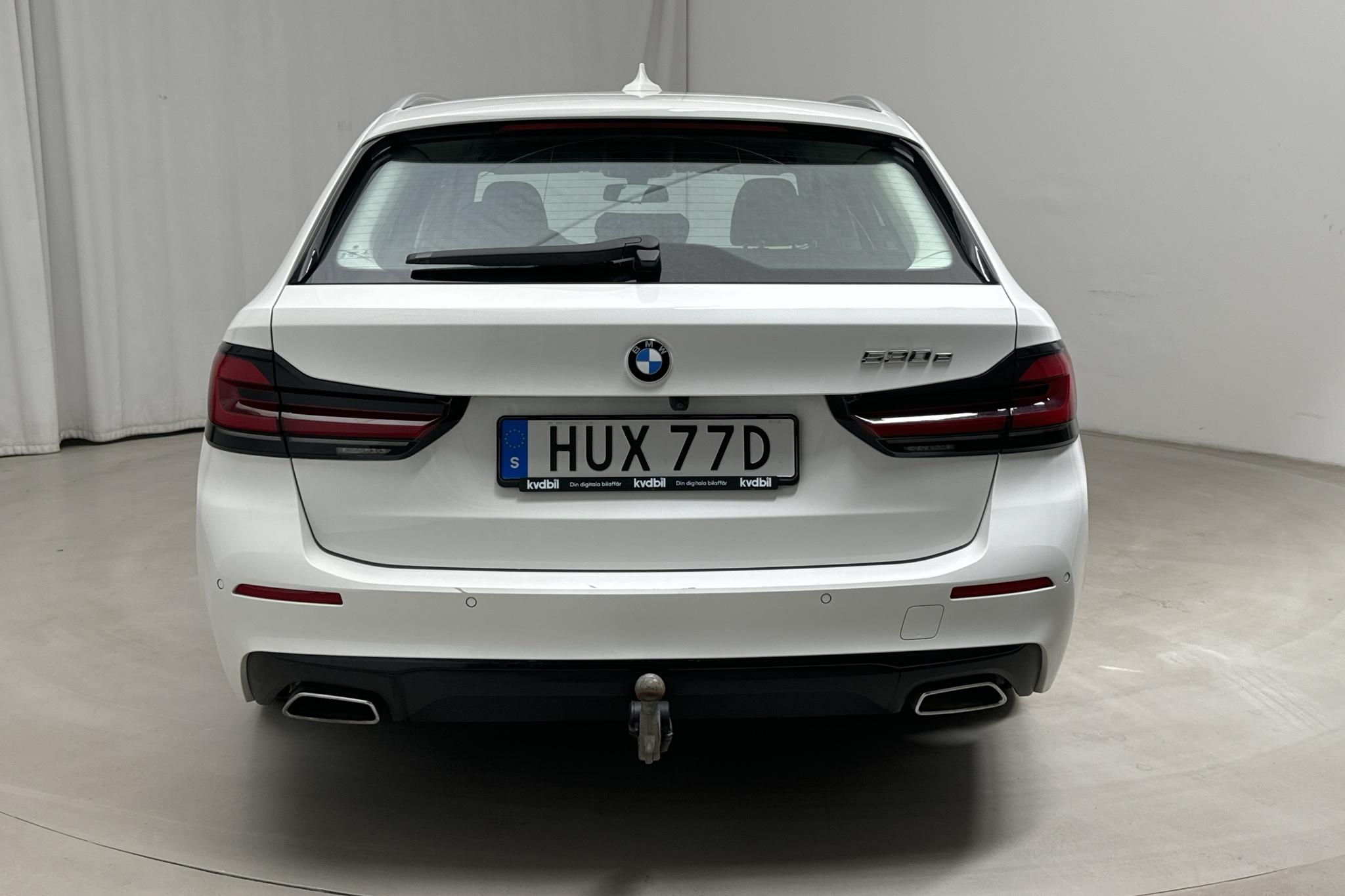 BMW 530e Touring, G31 12kWh LCI (292hk) - 55 950 km - Automatic - white - 2021