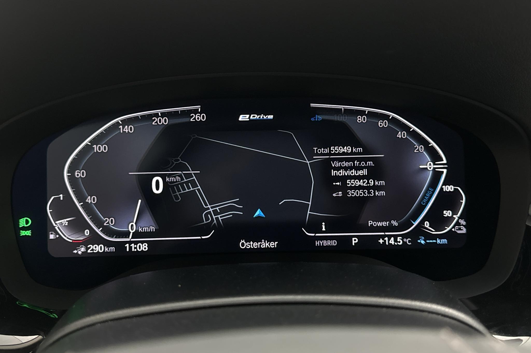 BMW 530e Touring, G31 12kWh LCI (292hk) - 55 950 km - Automaattinen - valkoinen - 2021