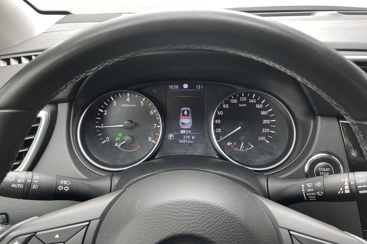 Nissan Qashqai 1.3 DIG-T (160hk) - 58 850 km - Automatyczna - niebieski - 2021