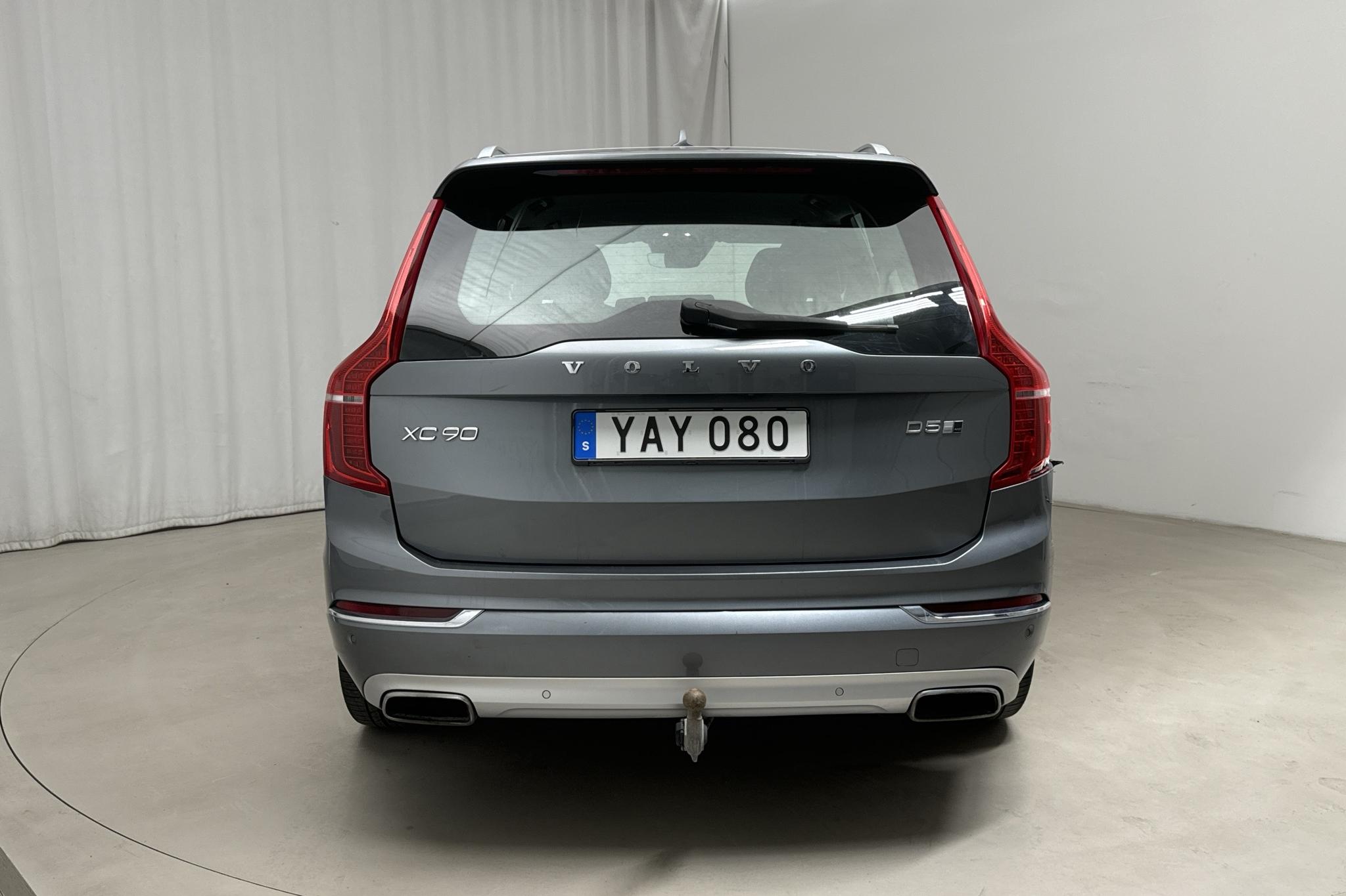 Volvo XC90 D5 AWD (225hk) - 169 170 km - Automatyczna - szary - 2016