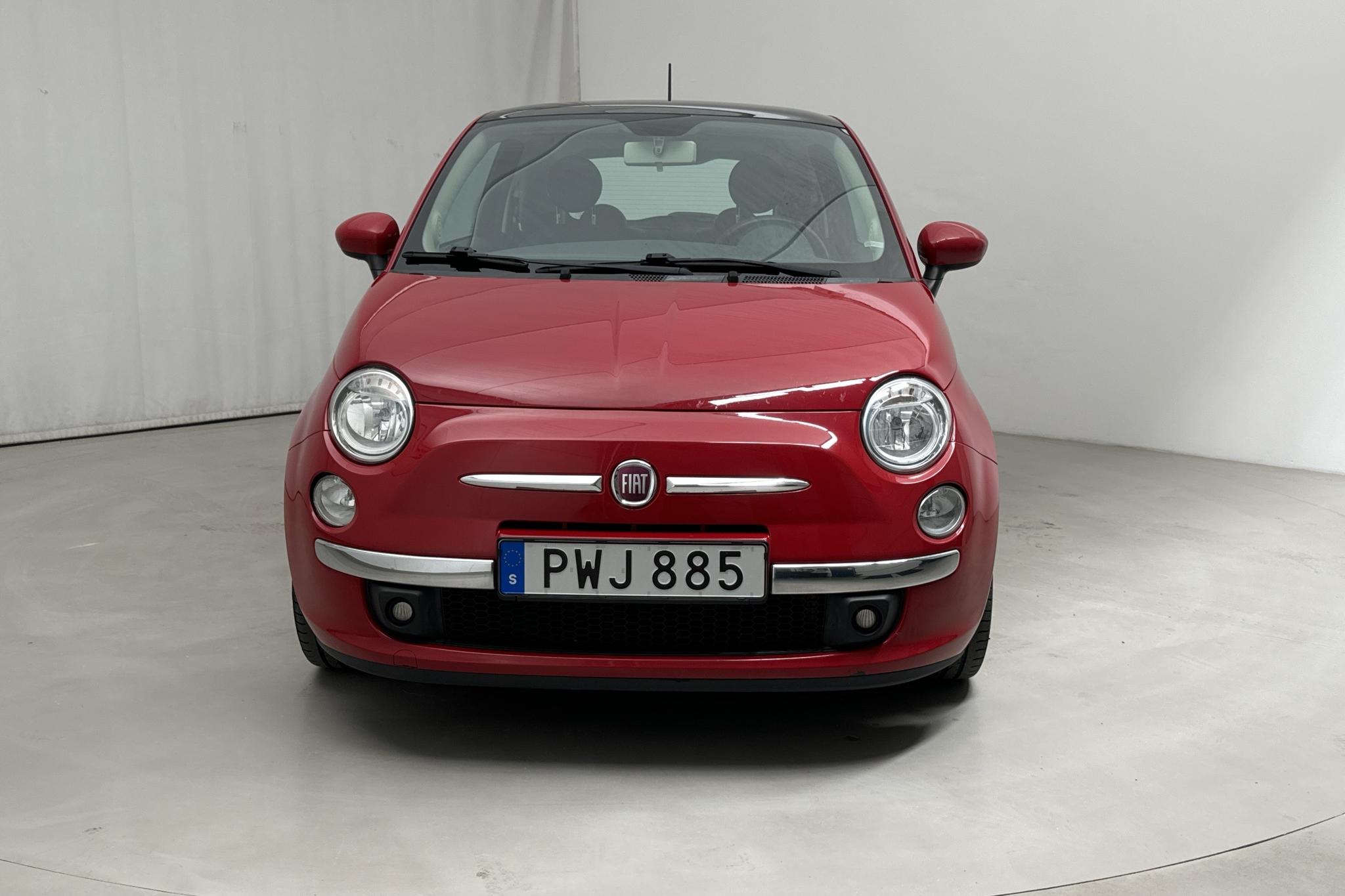 Fiat 500 1.2 (69hk) - 93 300 km - Käsitsi - punane - 2014