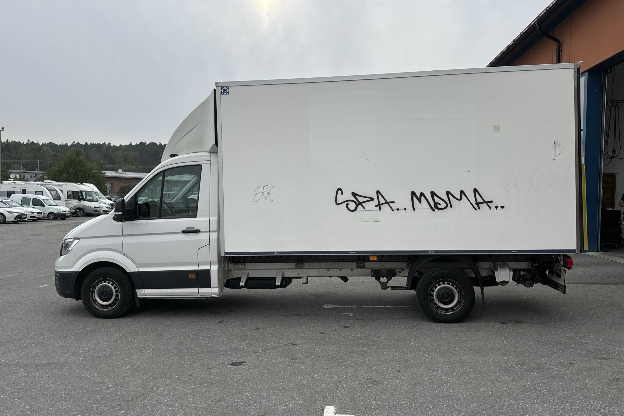 VW Crafter 35 2.0 TDI Volymskåp (177hk) - 129 160 km - Automaatne - valge - 2018