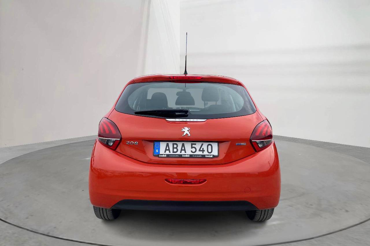 Peugeot 208 PureTech 5dr (82hk) - 9 046 mil - Manuell - orange - 2016