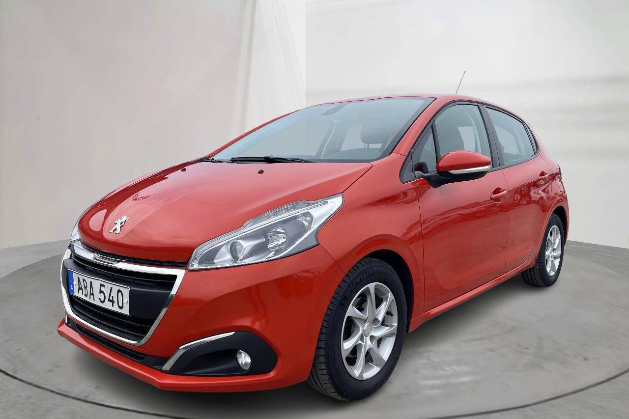 Peugeot 208 PureTech 5dr (82hk) - 90 460 km - Käsitsi - oranž - 2016