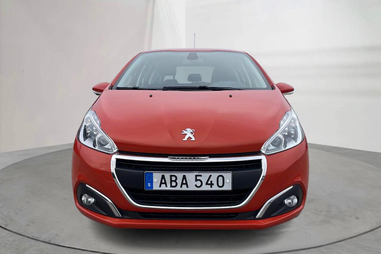 Peugeot 208 PureTech 5dr (82hk) - 90 460 km - Käsitsi - oranž - 2016