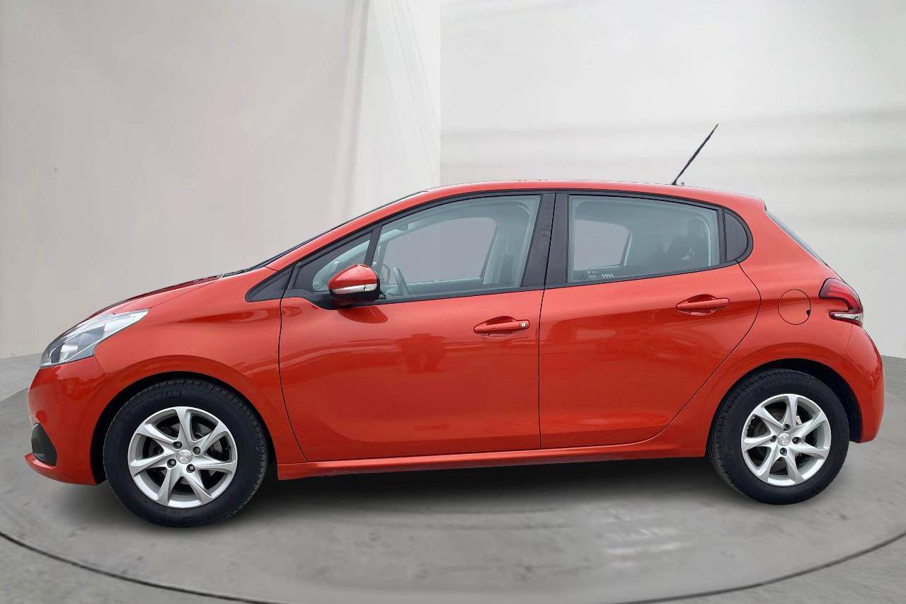 Peugeot 208 PureTech 5dr (82hk) - 90 460 km - Käsitsi - oranž - 2016