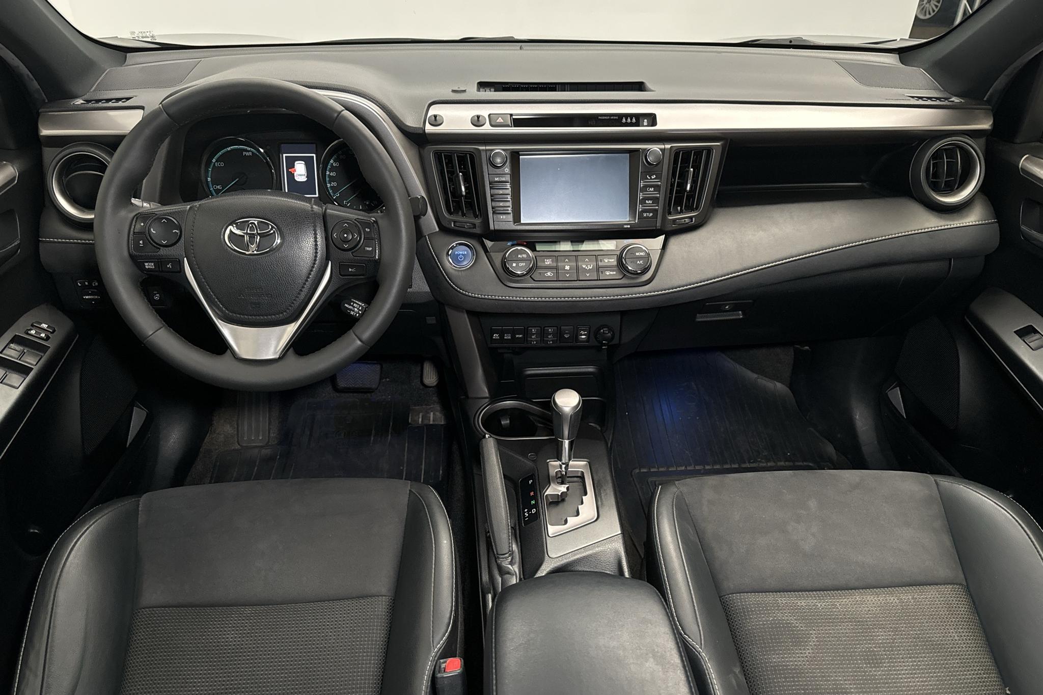 Toyota RAV4 2.5 HSD AWD (197hk) - 84 830 km - Automatyczna - czarny - 2017