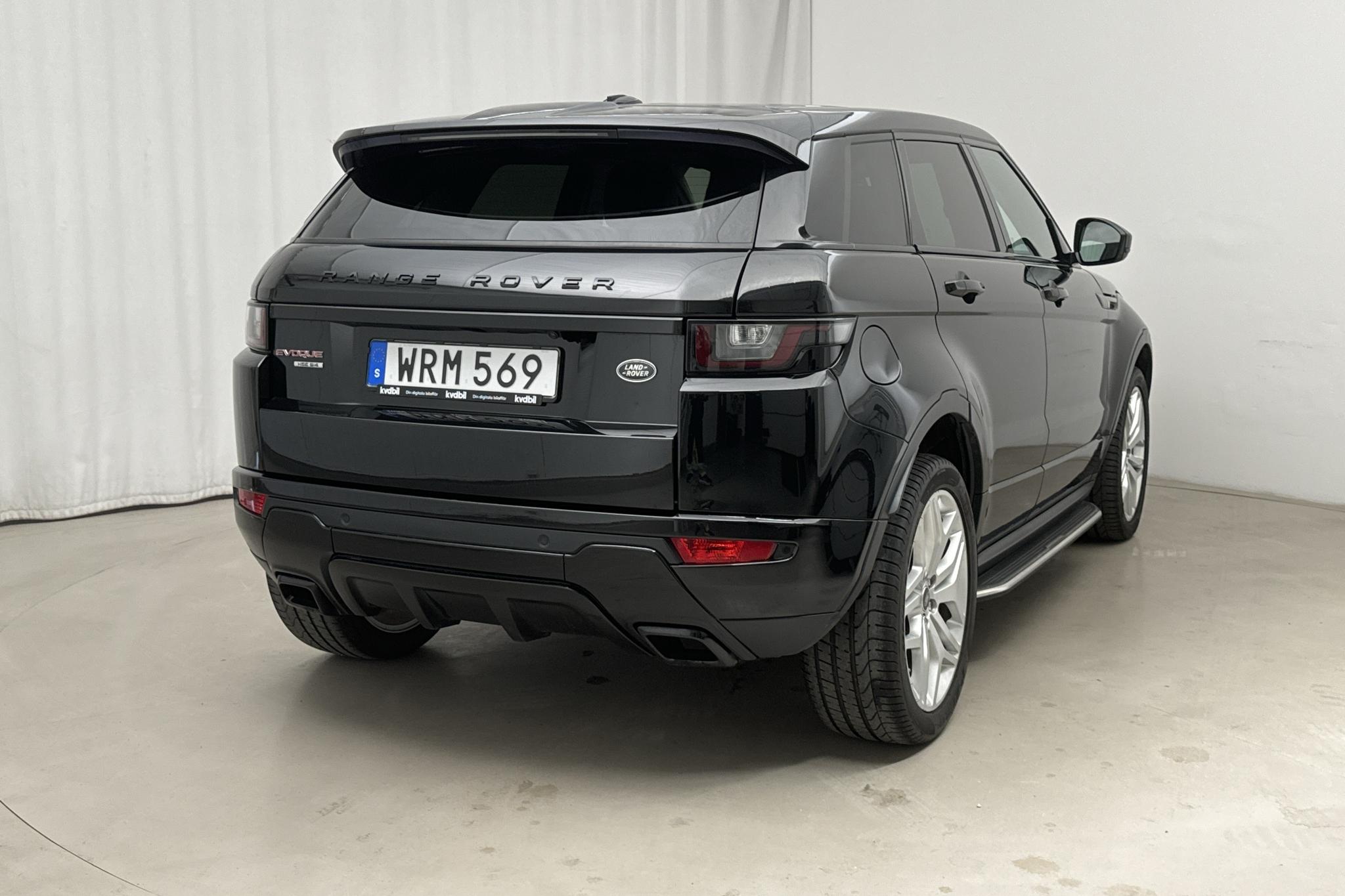 Land Rover Range Rover Evoque 2.0 SI4 AWD 5dr (240hk) - 56 080 km - Automatic - black - 2016