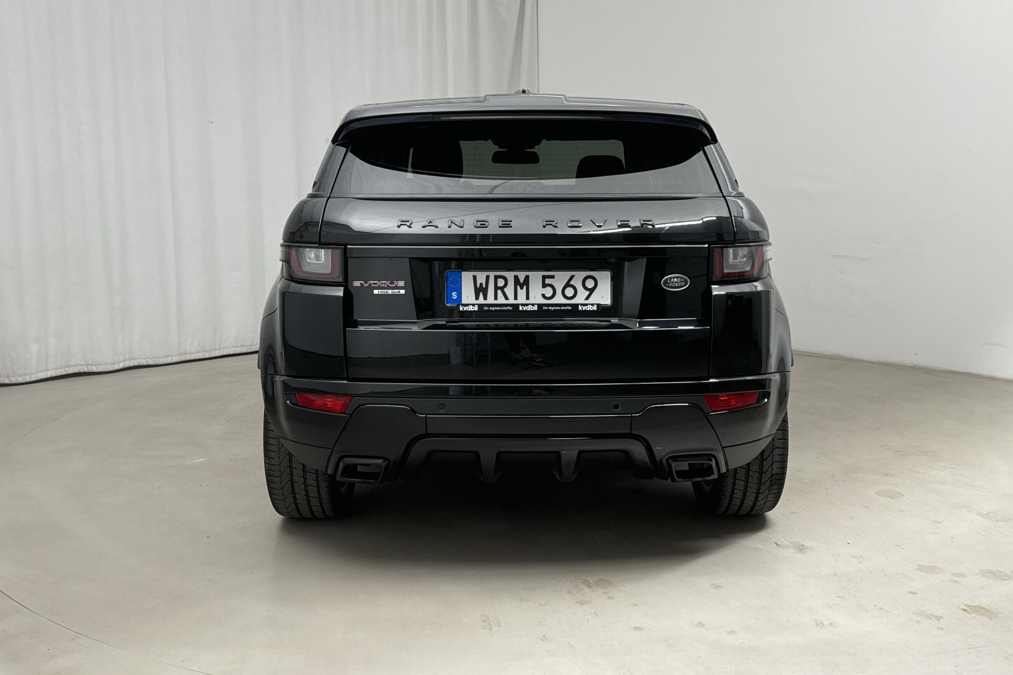 Land Rover Range Rover Evoque 2.0 SI4 AWD 5dr (240hk) - 56 080 km - Automaatne - must - 2016