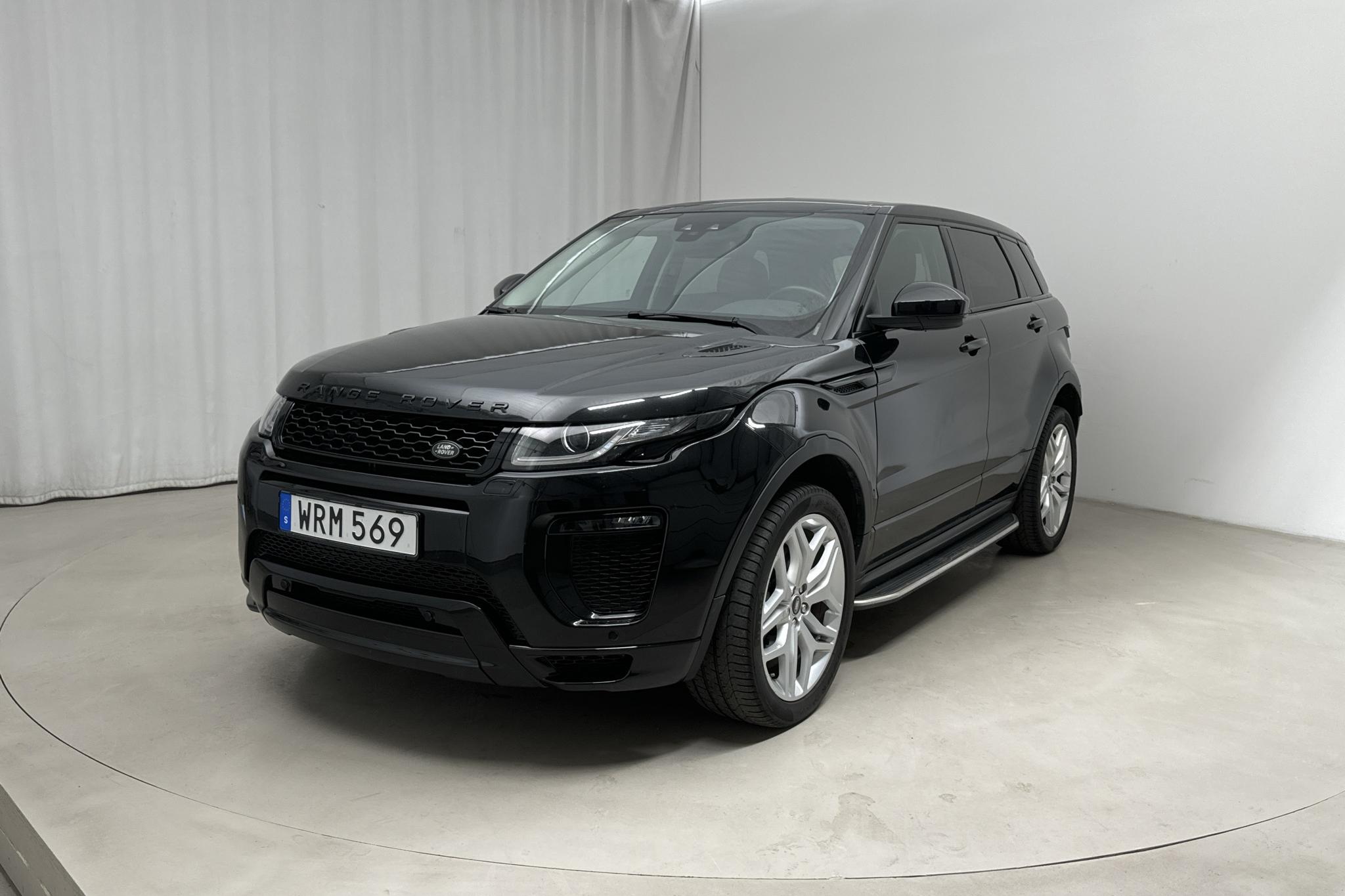 Land Rover Range Rover Evoque 2.0 SI4 AWD 5dr (240hk) - 56 080 km - Automaatne - must - 2016